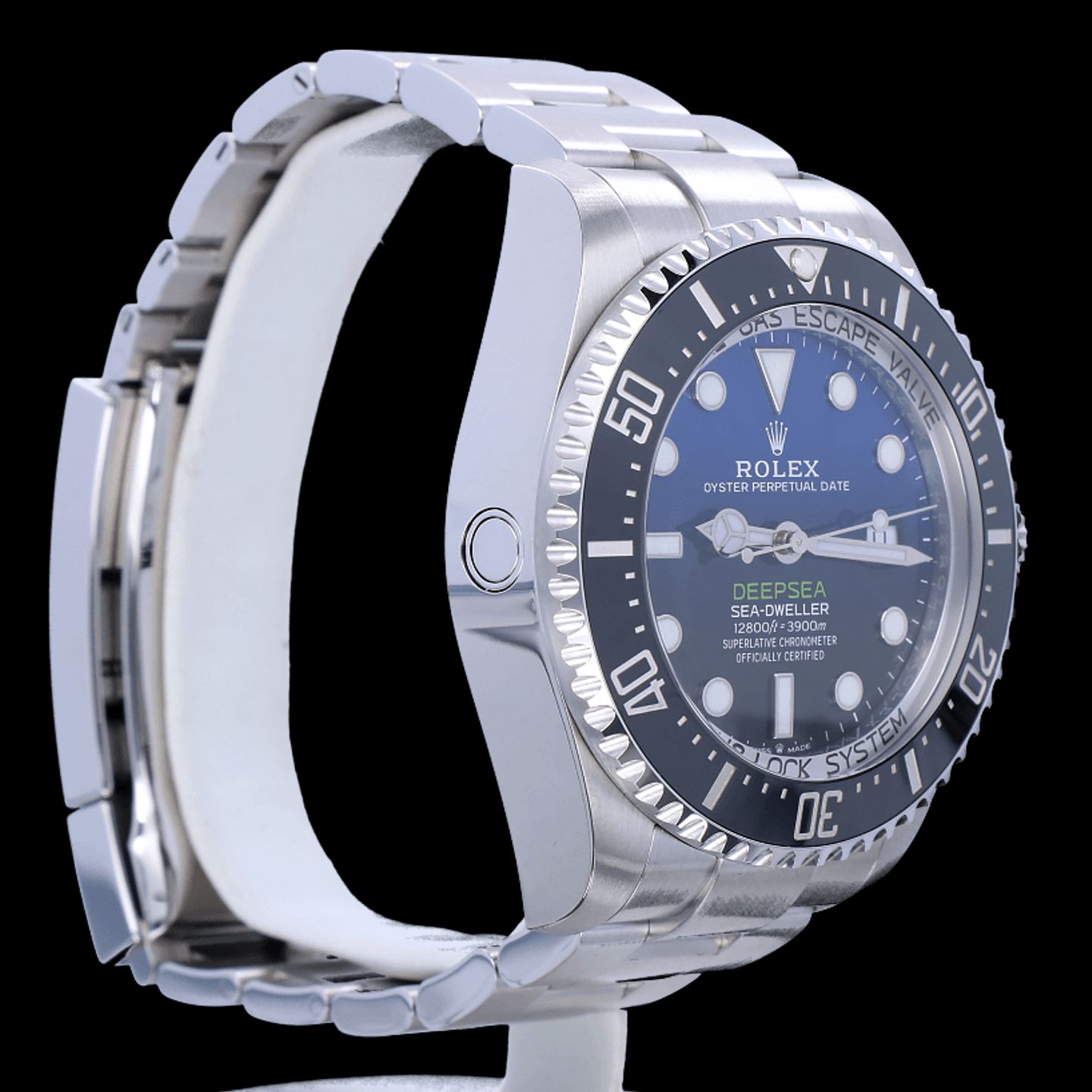Rolex Sea-Dweller Deepsea 126660 (2022) - Blue dial 44 mm Steel case (7/8)
