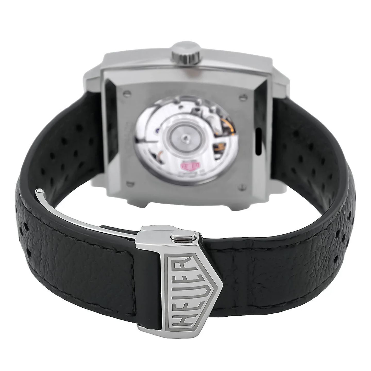 TAG Heuer Monaco Calibre 11 CAW211P.FC6356 (2015) - Blue dial 39 mm Steel case (8/8)