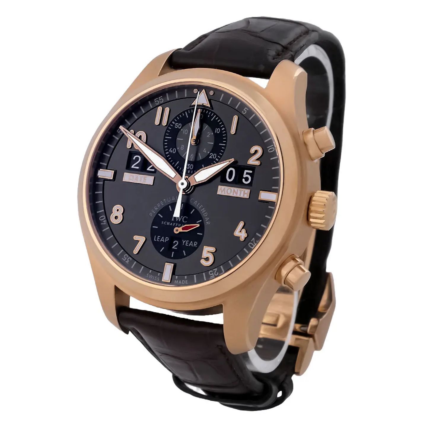 IWC Pilot Spitfire Perpetual Calendar Digital Date-Month IW379103 - (2/8)
