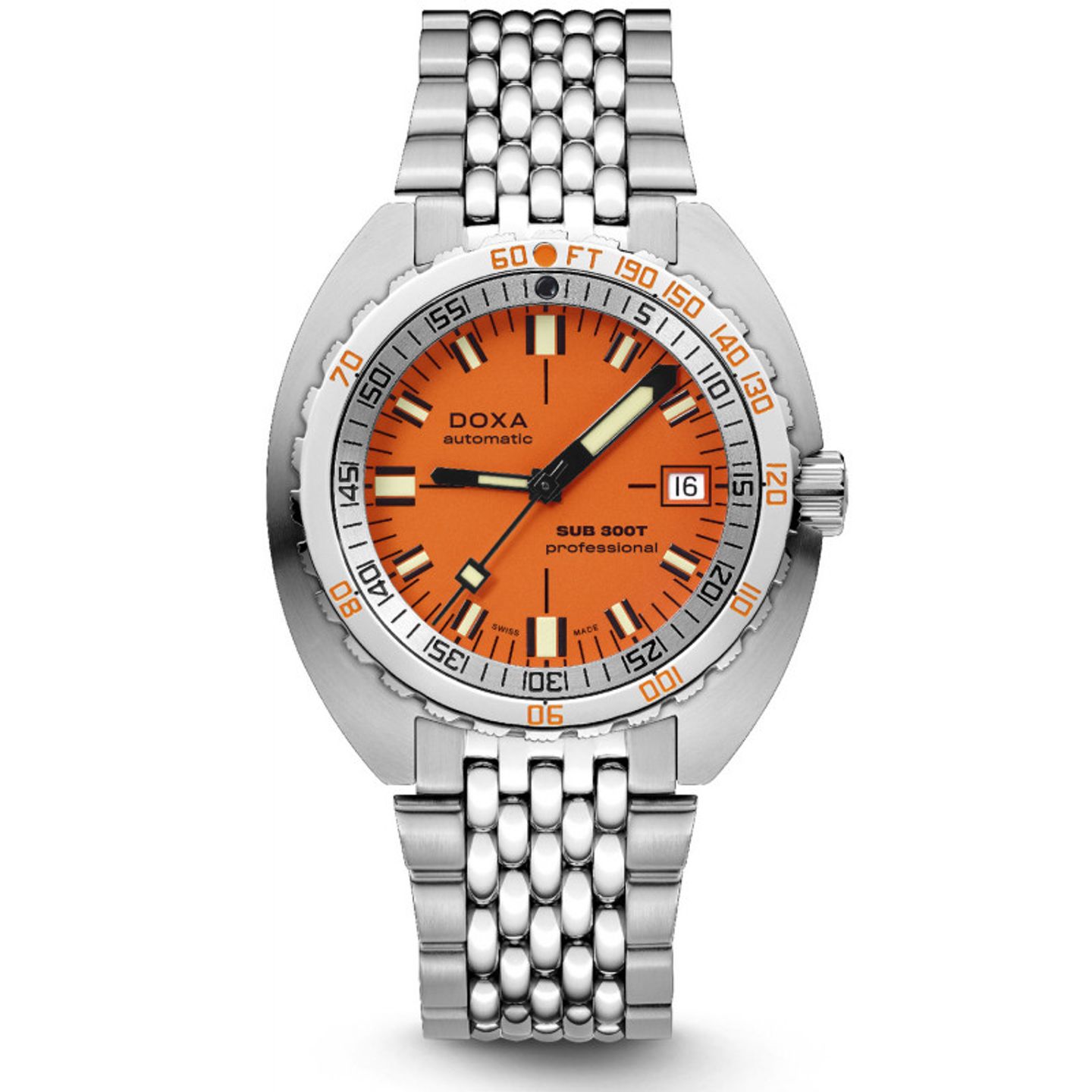 Doxa Sub 840.10.351.10 (2024) - Orange dial 45 mm Steel case (1/1)