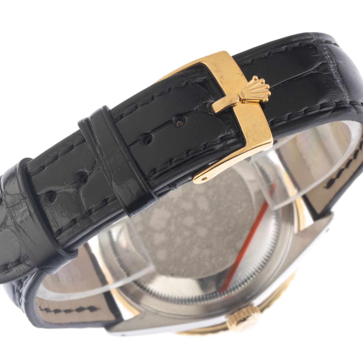 Rolex Datejust Turn-O-Graph 16263 (1993) - Champagne wijzerplaat 36mm Goud/Staal (7/8)