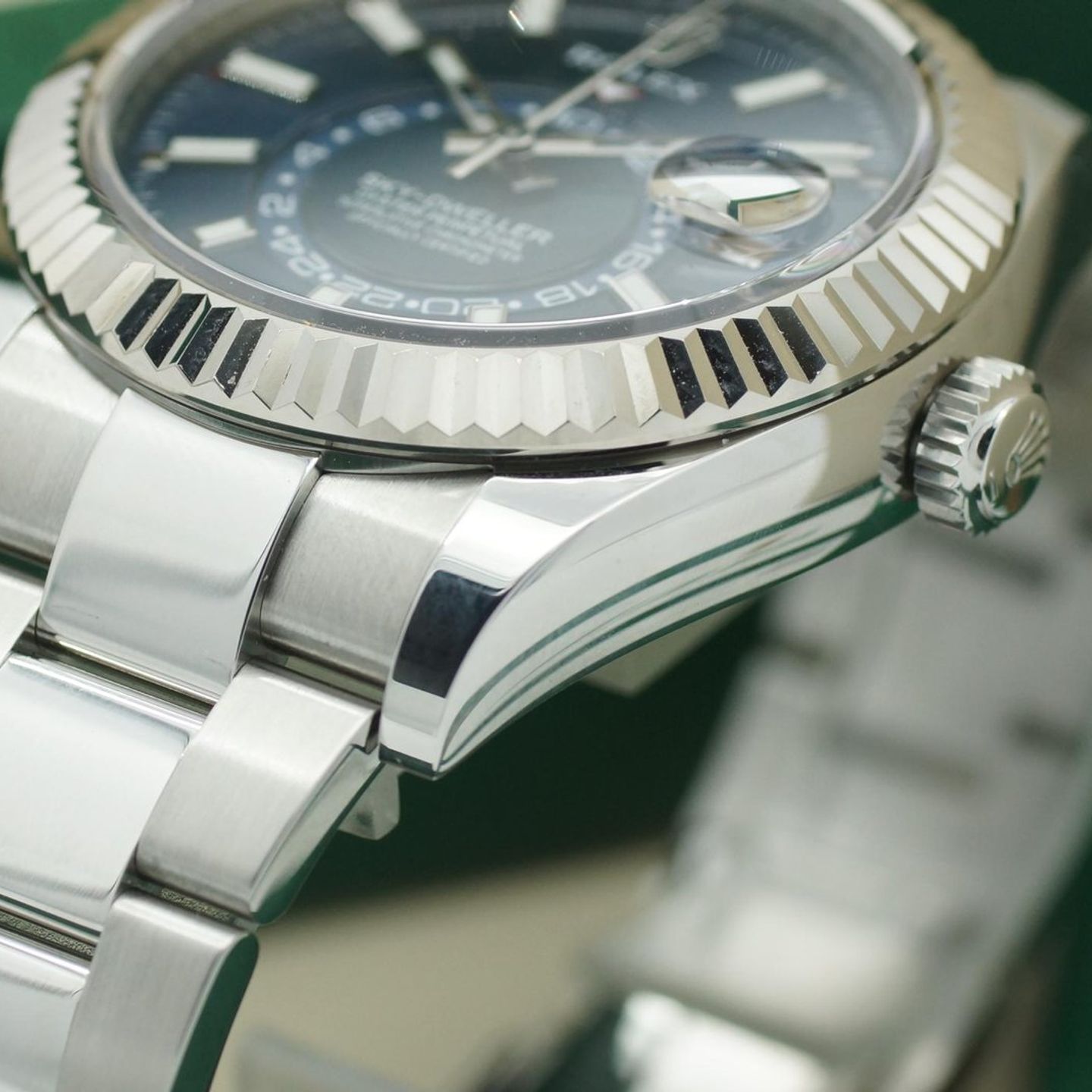 Rolex Sky-Dweller 326934 (2018) - Blue dial 42 mm Steel case (8/8)