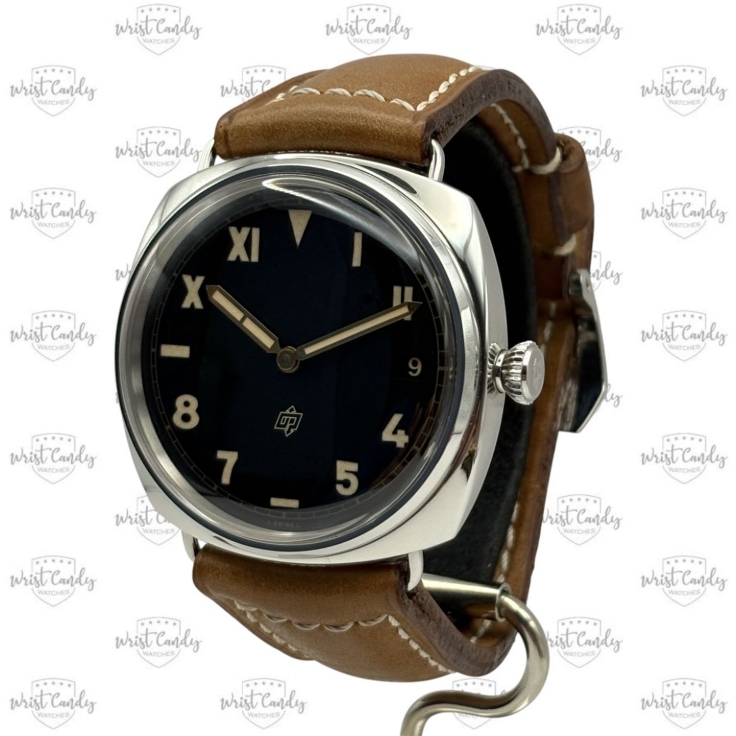 Panerai Radiomir 3 Days 47mm PAM00424 (2012) - Zwart wijzerplaat 47mm Staal (2/8)