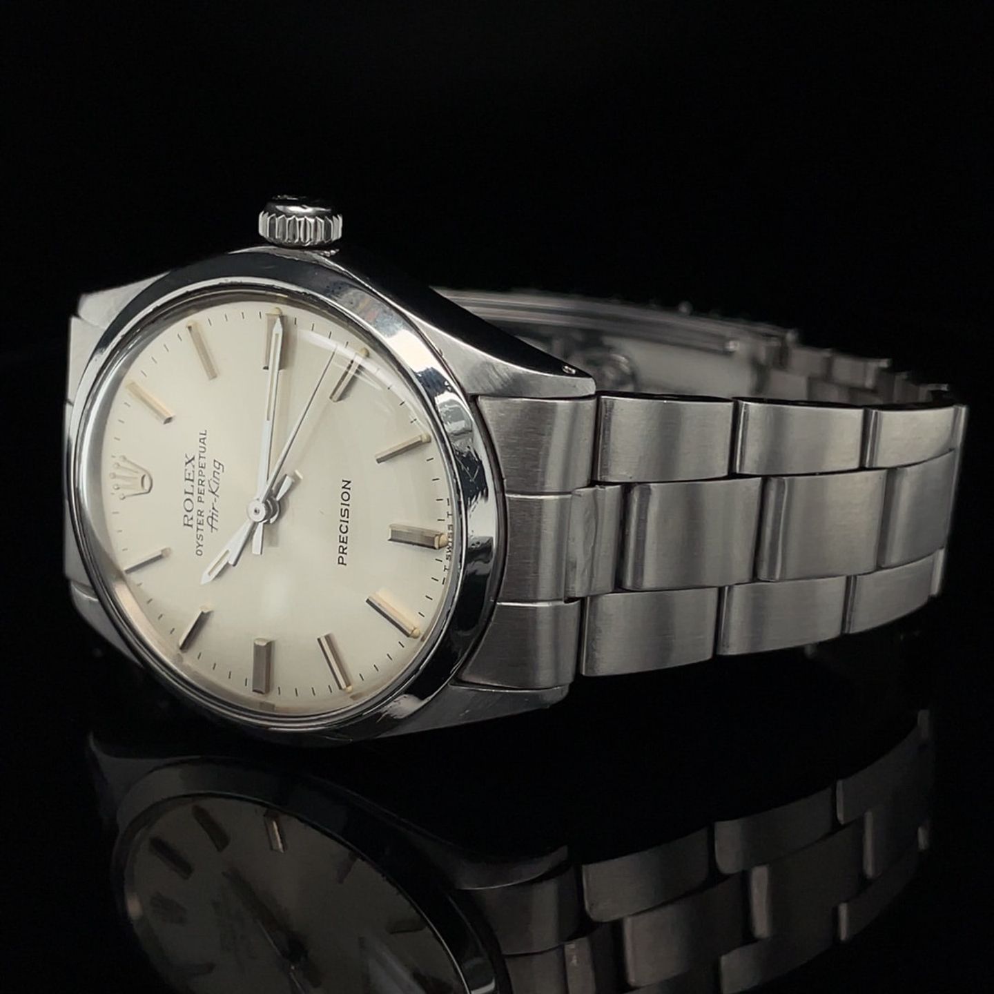 Rolex Air-King 5500 (1970) - 34 mm Steel case (4/8)