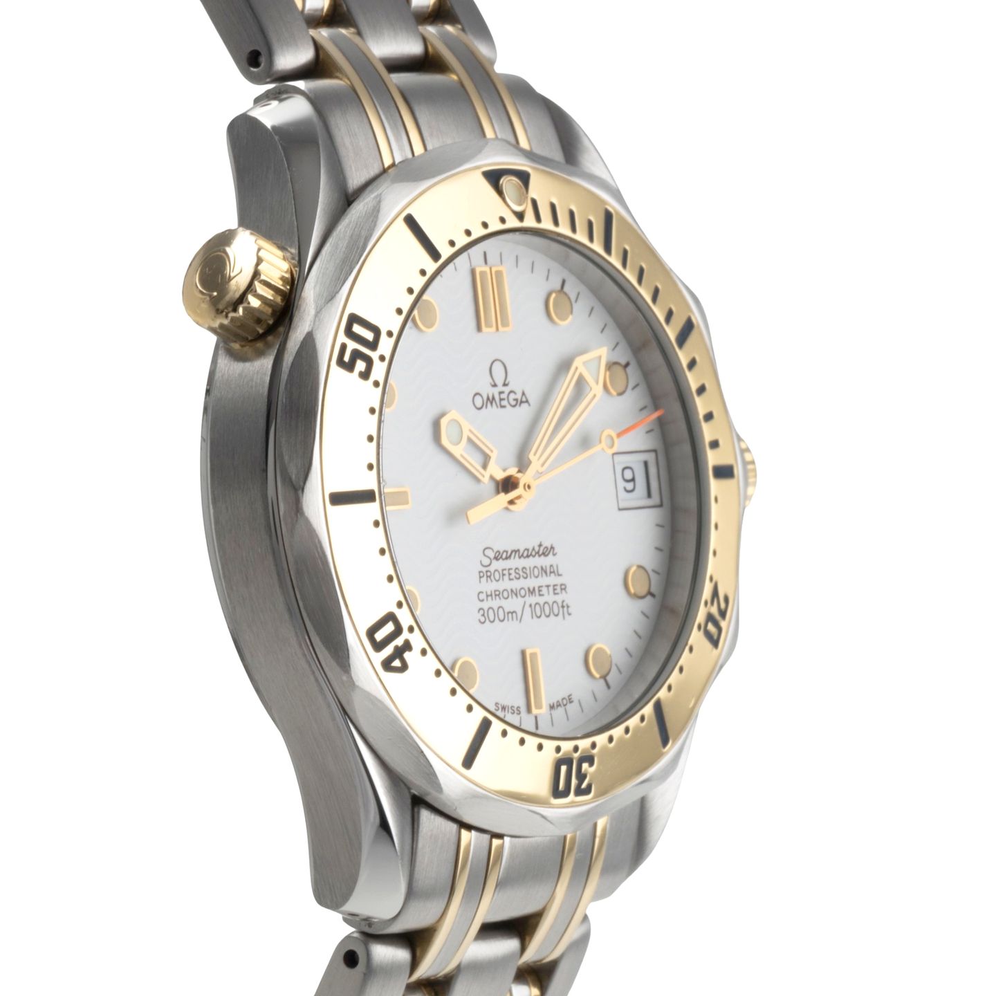 Omega Seamaster Diver 300 M 2352.20.00 (Onbekend (willekeurig serienummer)) - Wit wijzerplaat 36mm Staal (6/8)