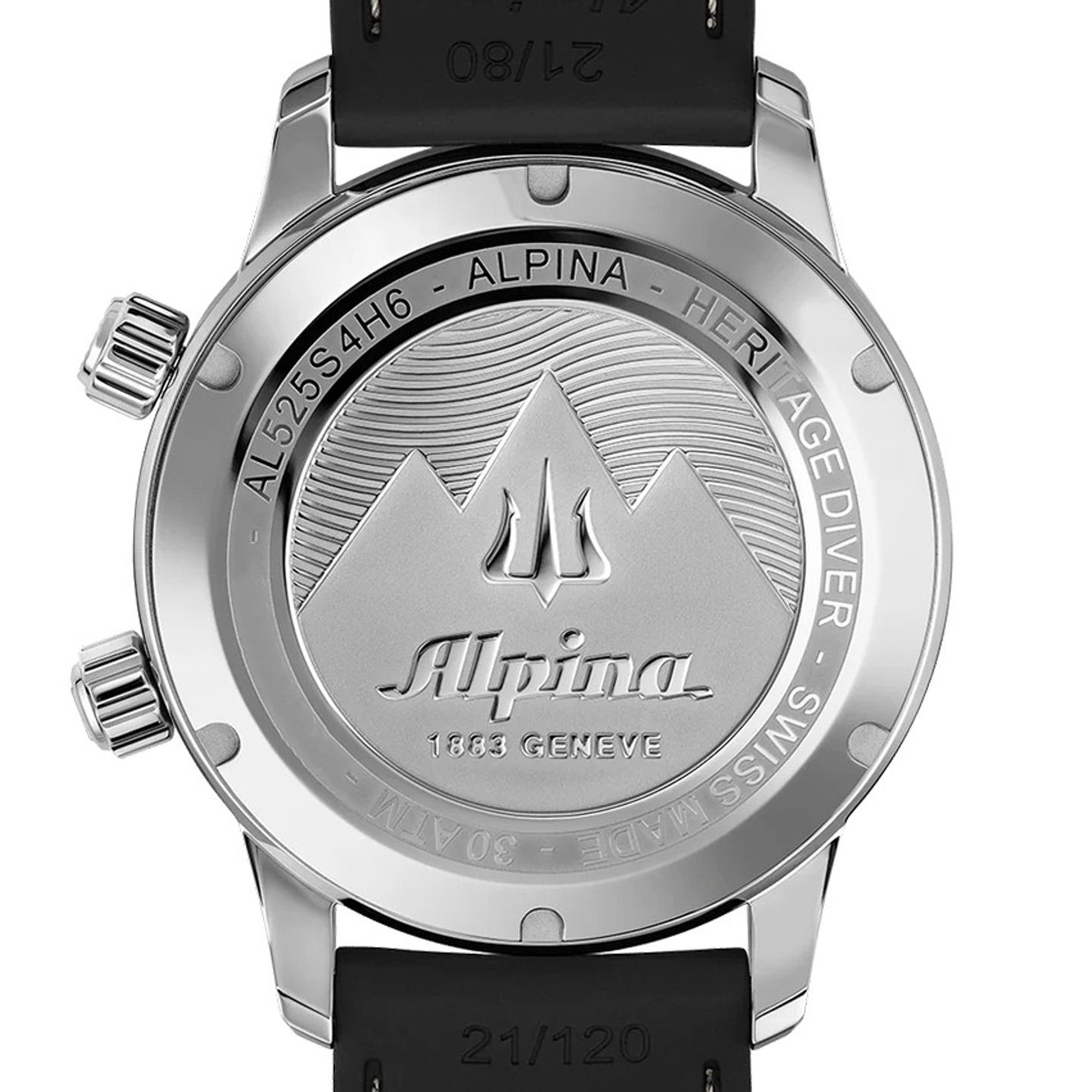 Alpina Seastrong AL-525S4H6  (Onbekend (willekeurig serienummer)) - Zilver wijzerplaat 42mm Staal (6/7)