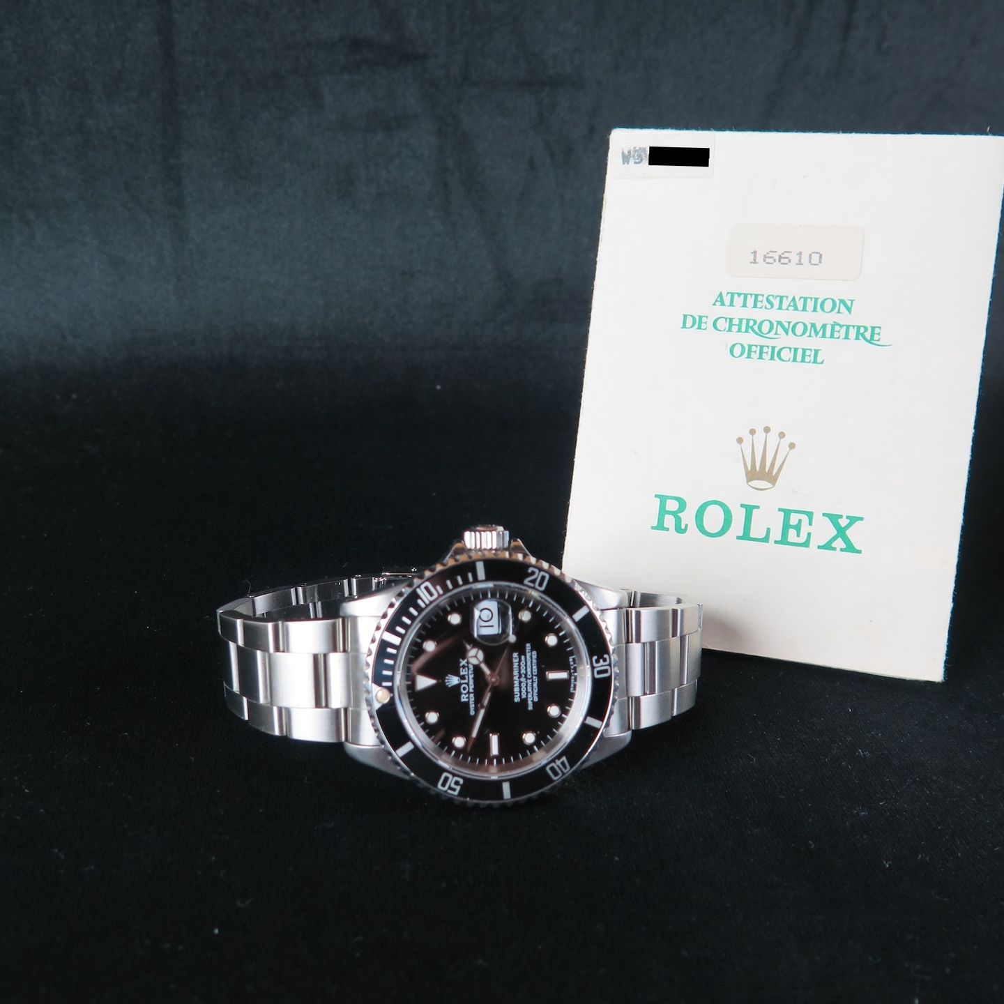 Rolex Submariner Date 16610 - (8/8)