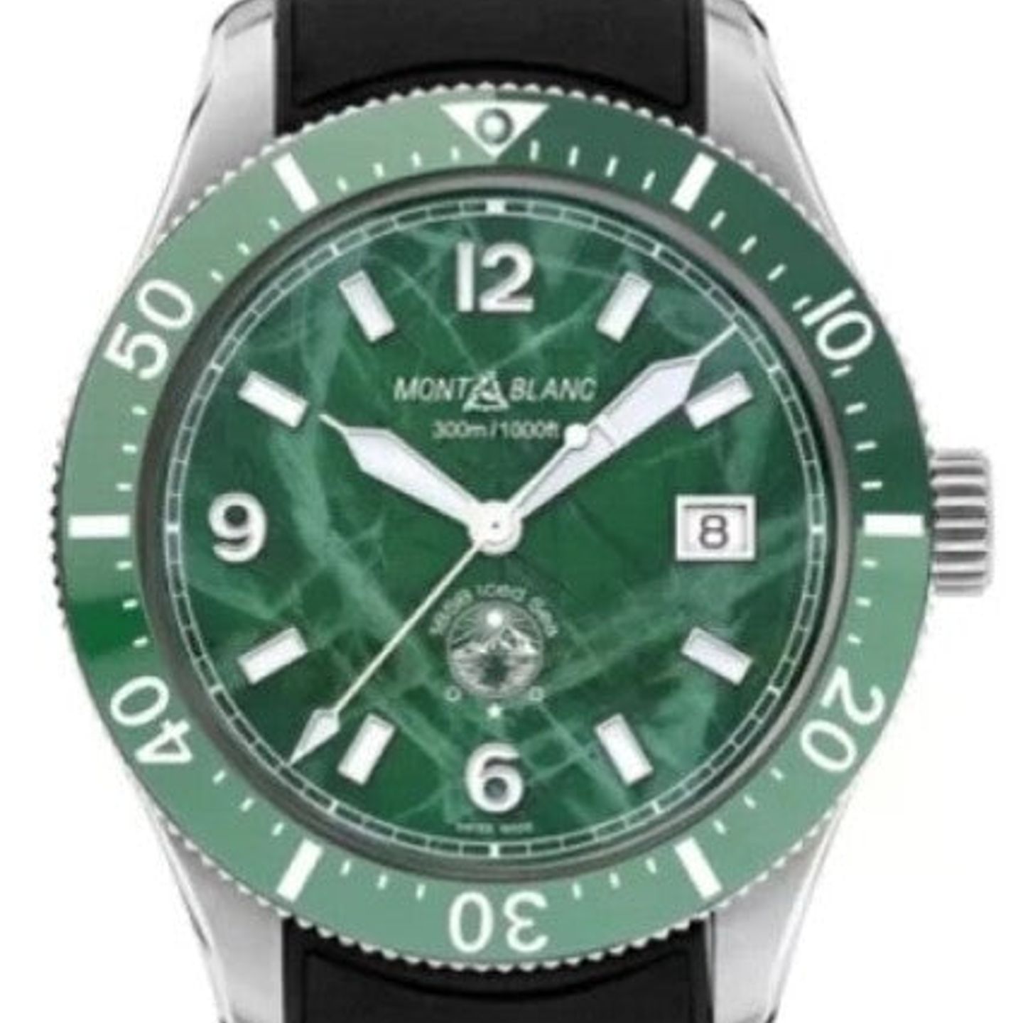 Montblanc 1858 129765 (2025) - Green dial 41 mm Steel case (1/1)