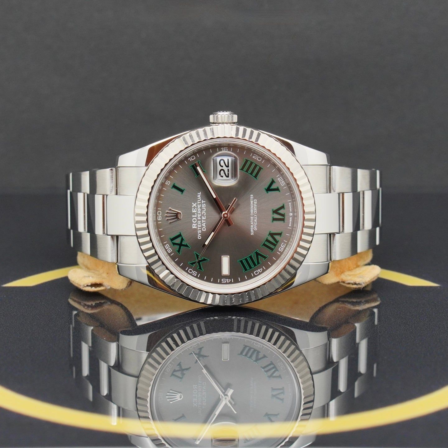 Rolex Datejust 41 126334 (2020) - Grijs wijzerplaat 41mm Staal (4/7)
