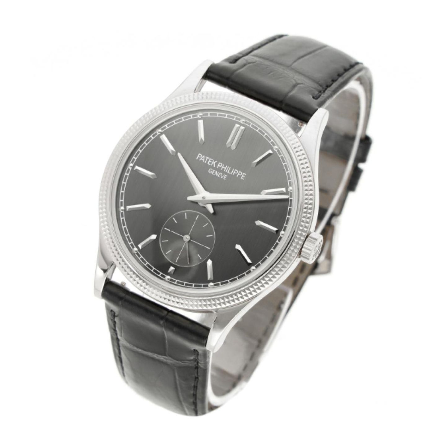 Patek Philippe Calatrava 6119G-001 (2025) - Grey dial 39 mm White Gold case (2/5)