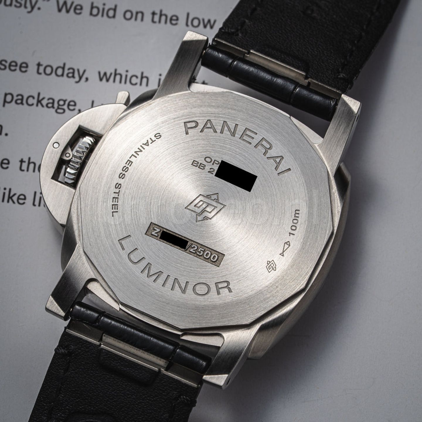 Panerai Luminor Marina PAM01371 (2024) - Wit wijzerplaat 40mm Staal (6/8)