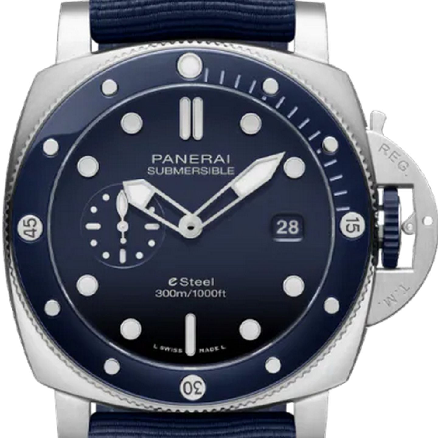 Panerai Luminor Submersible PAM01289 (2026) - Blauw wijzerplaat 44mm Staal (1/1)