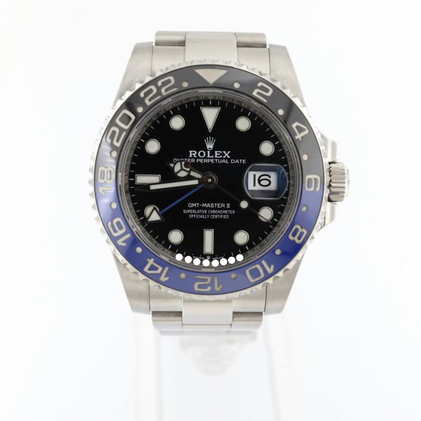 Rolex GMT-Master II 126710BLNR (2022) - Zwart wijzerplaat 40mm Staal (1/6)