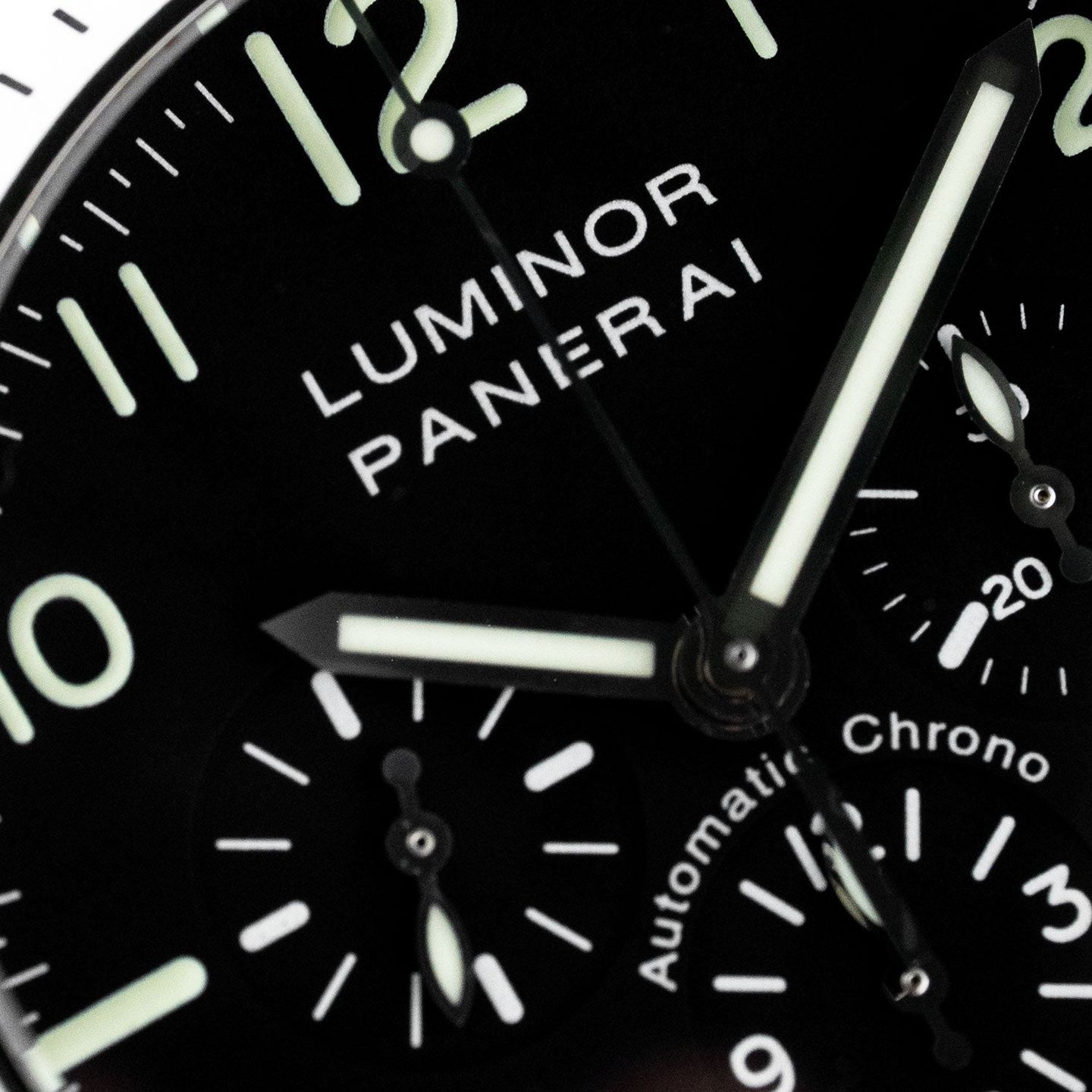 Panerai Luminor Chrono PAM00074 (Onbekend (willekeurig serienummer)) - 40mm Titanium (3/8)
