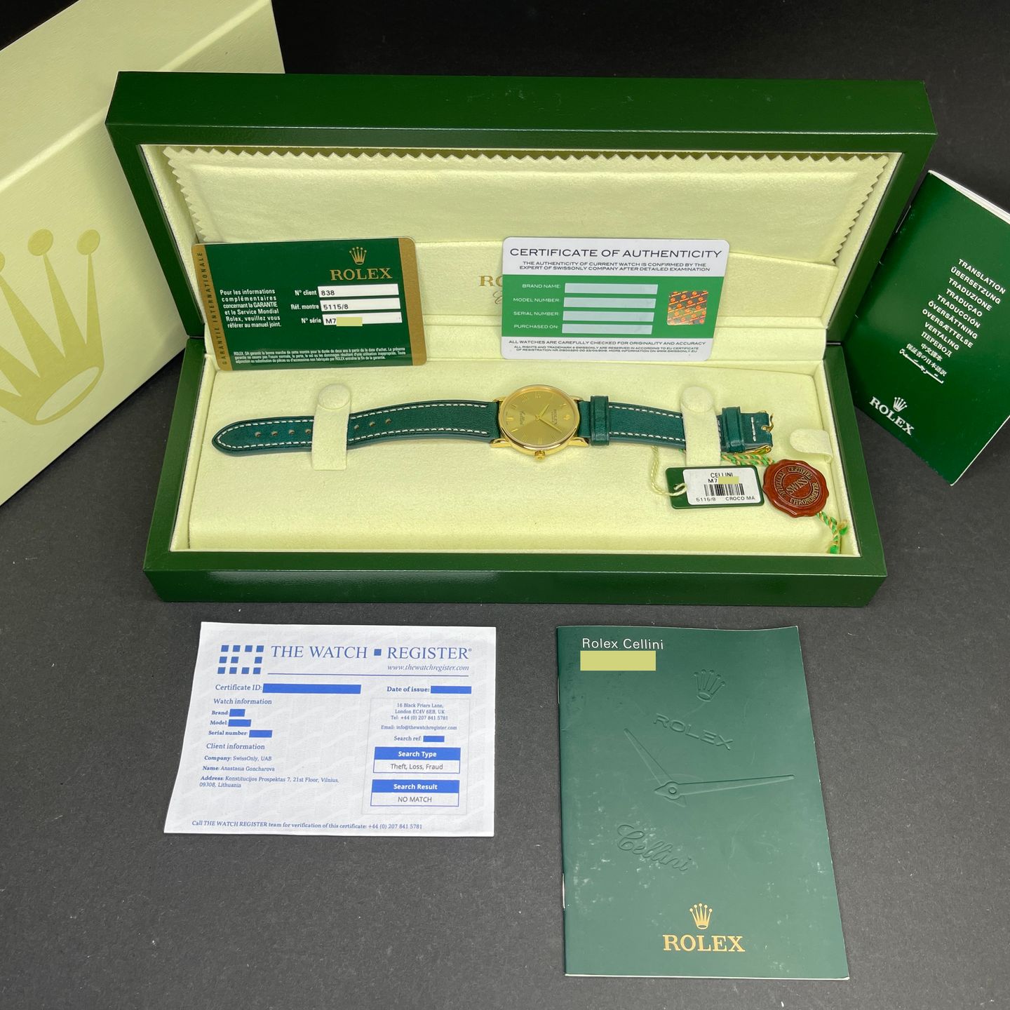 Rolex Cellini Time 5115 - (3/8)