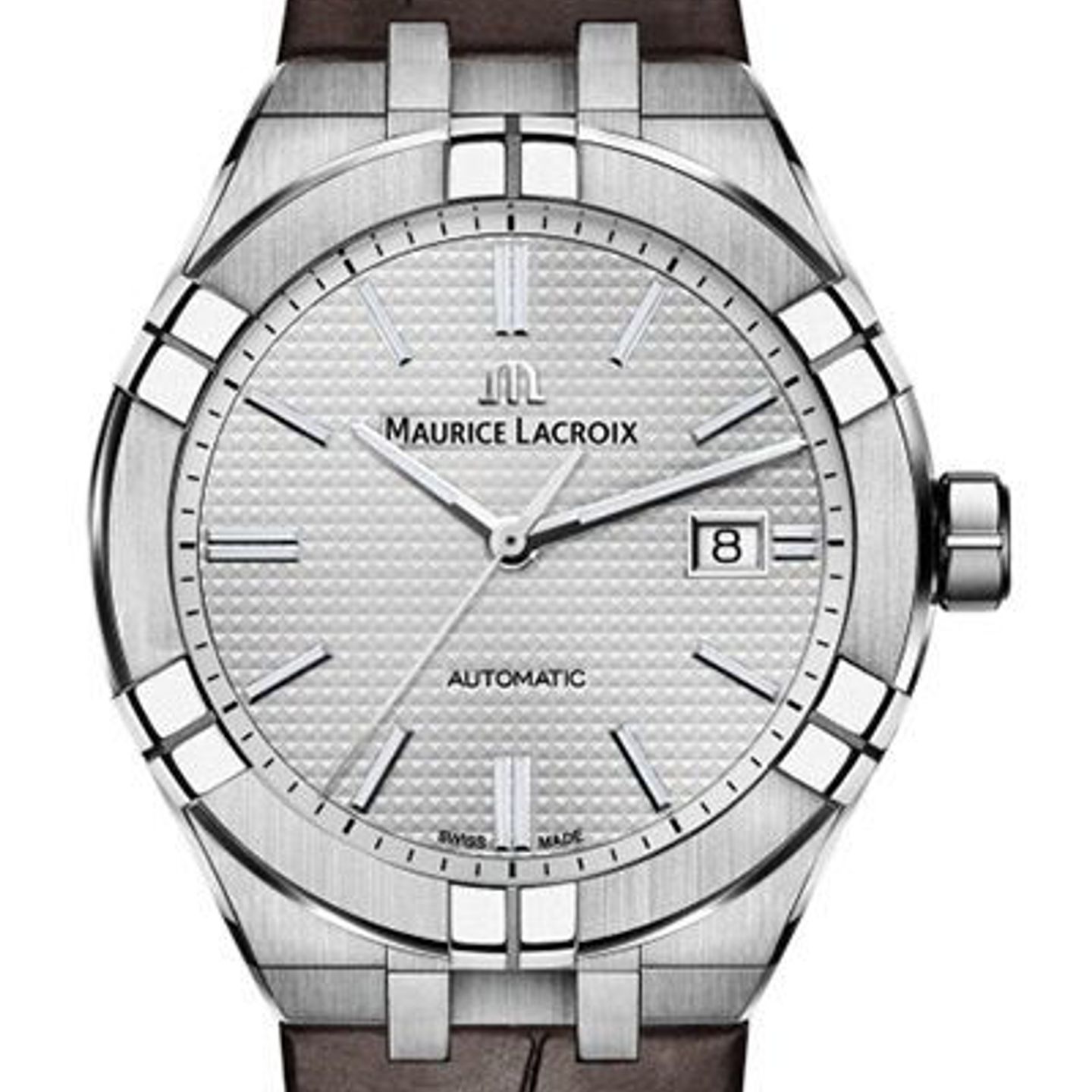 Maurice Lacroix Aikon AI6008-SS001-130-1 (2024) - Zilver wijzerplaat 42mm Staal (1/2)