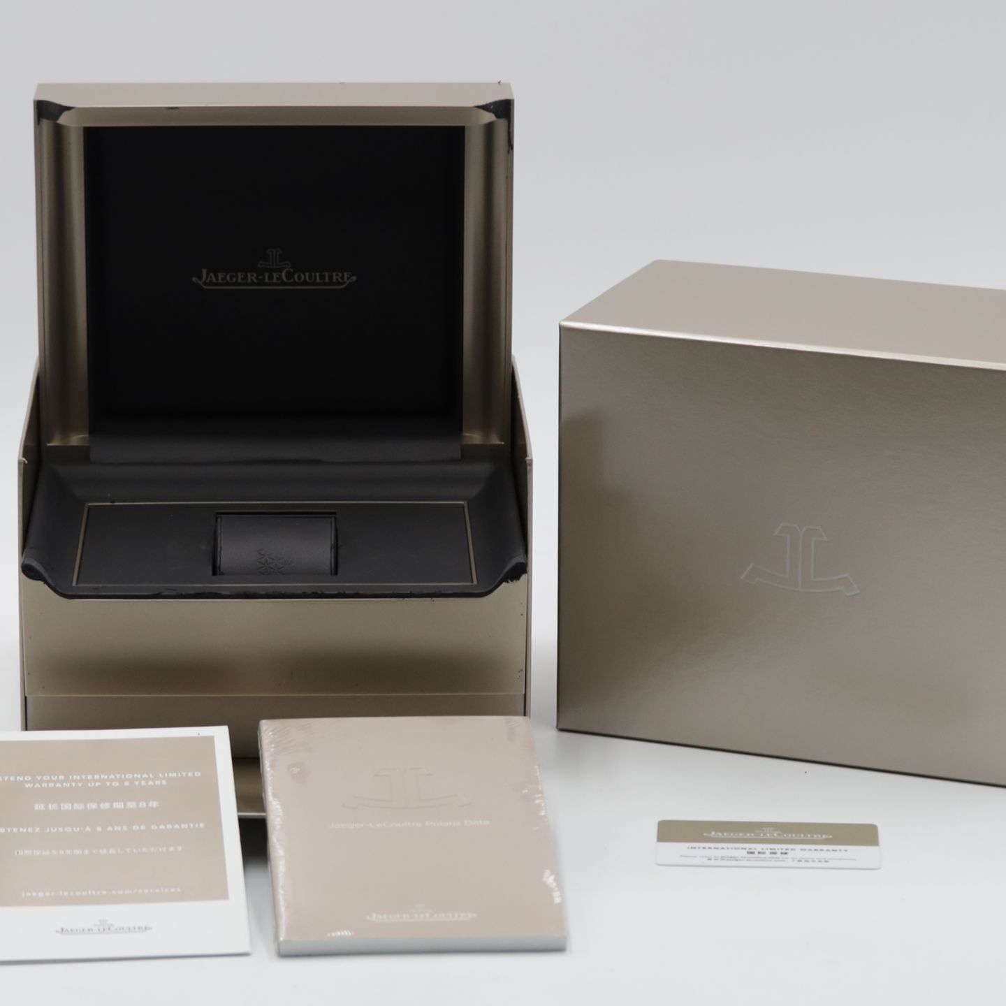 Jaeger-LeCoultre Polaris Q9068670 (Onbekend (willekeurig serienummer)) - Zwart wijzerplaat 41mm Staal (8/8)