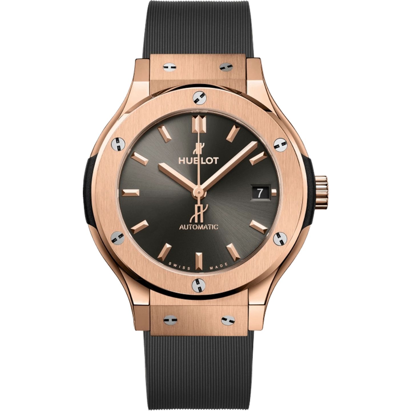 Hublot Classic Fusion Racing Grey 565.OX.7081.RX (2025) - Grey dial 38 mm Rose Gold case (1/1)