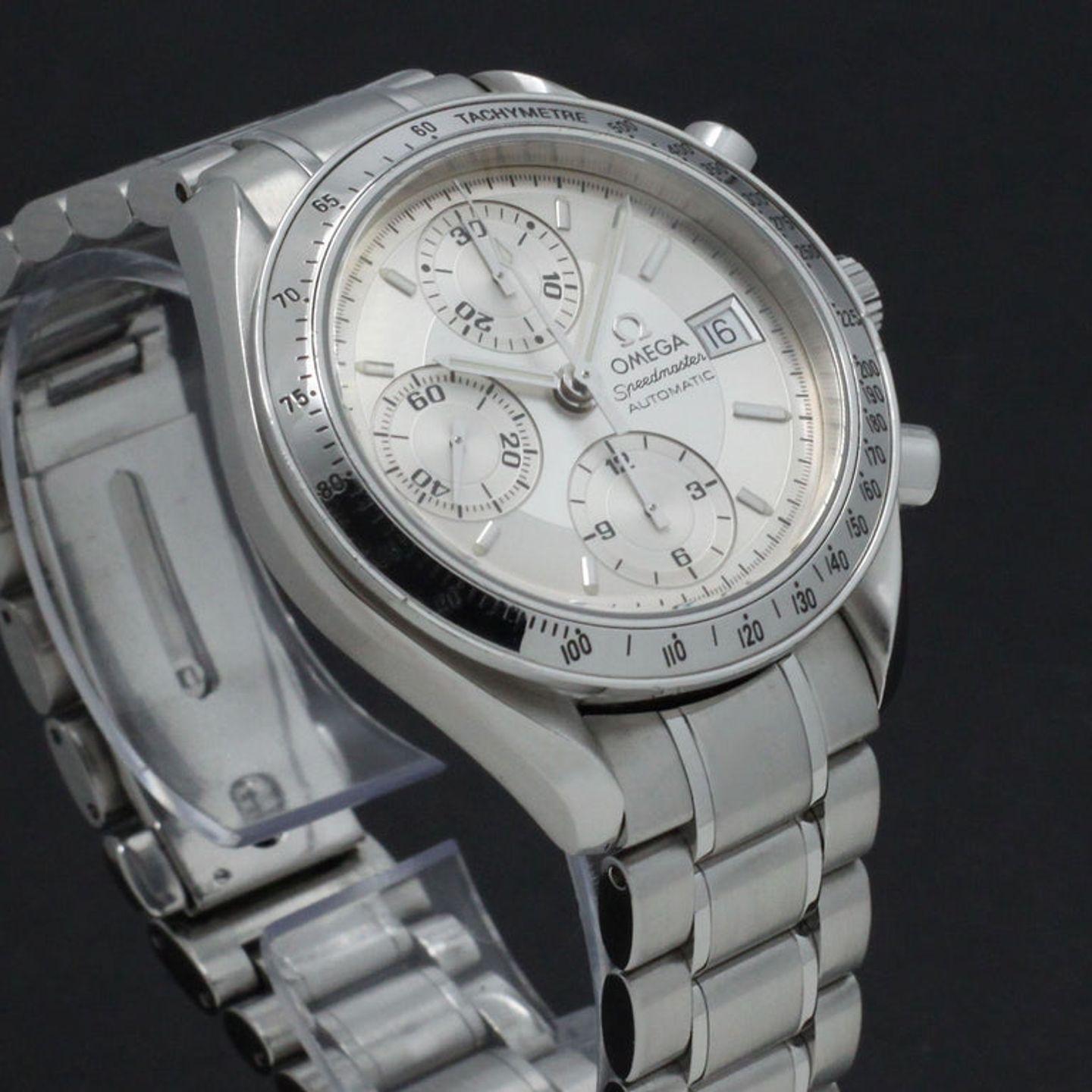 Omega Speedmaster Date 3513.30.00 (2005) - Zilver wijzerplaat 39mm Staal (6/7)