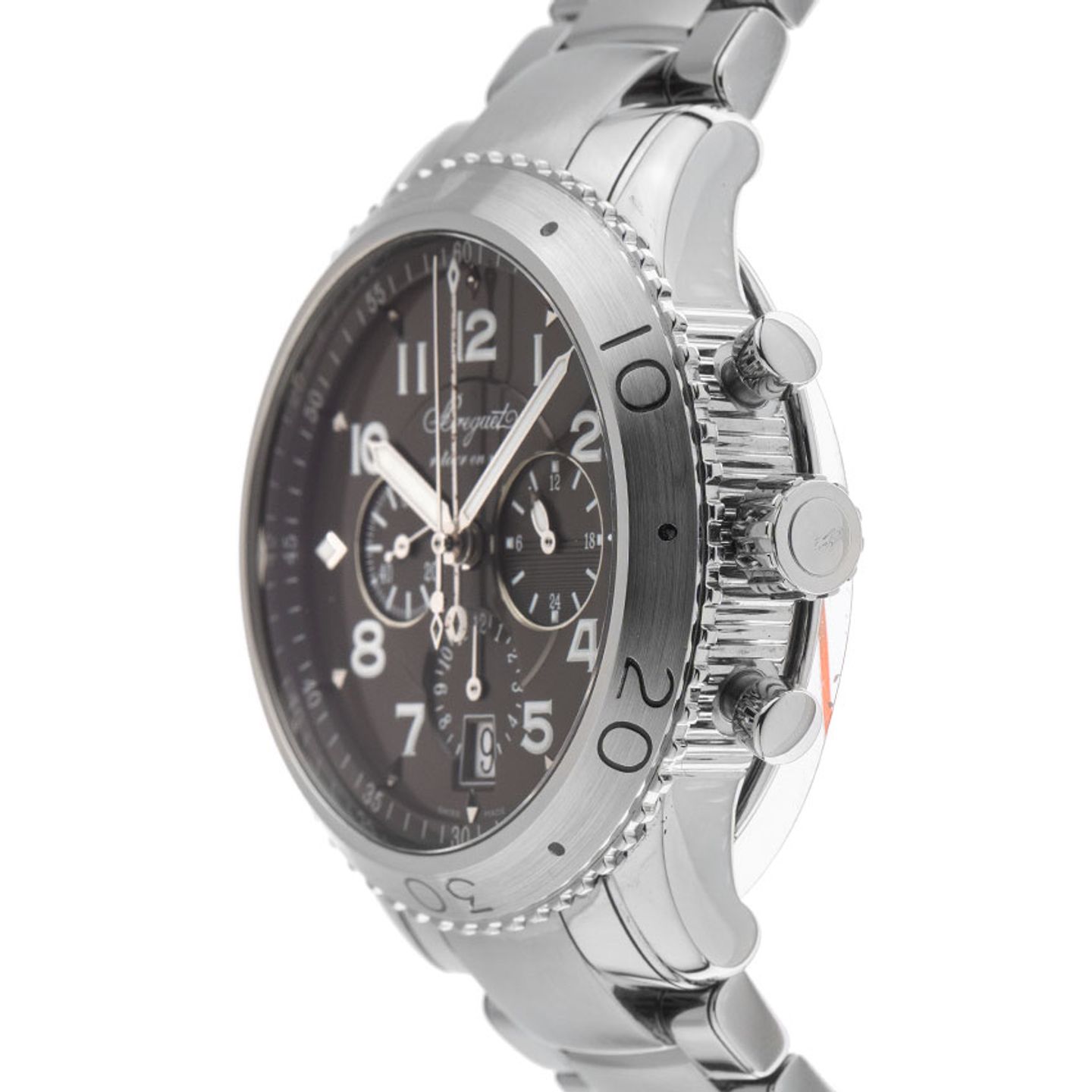 Breguet Type XX - XXI - XXII 3810ST (2006) - Grey dial 42 mm Steel case (4/8)