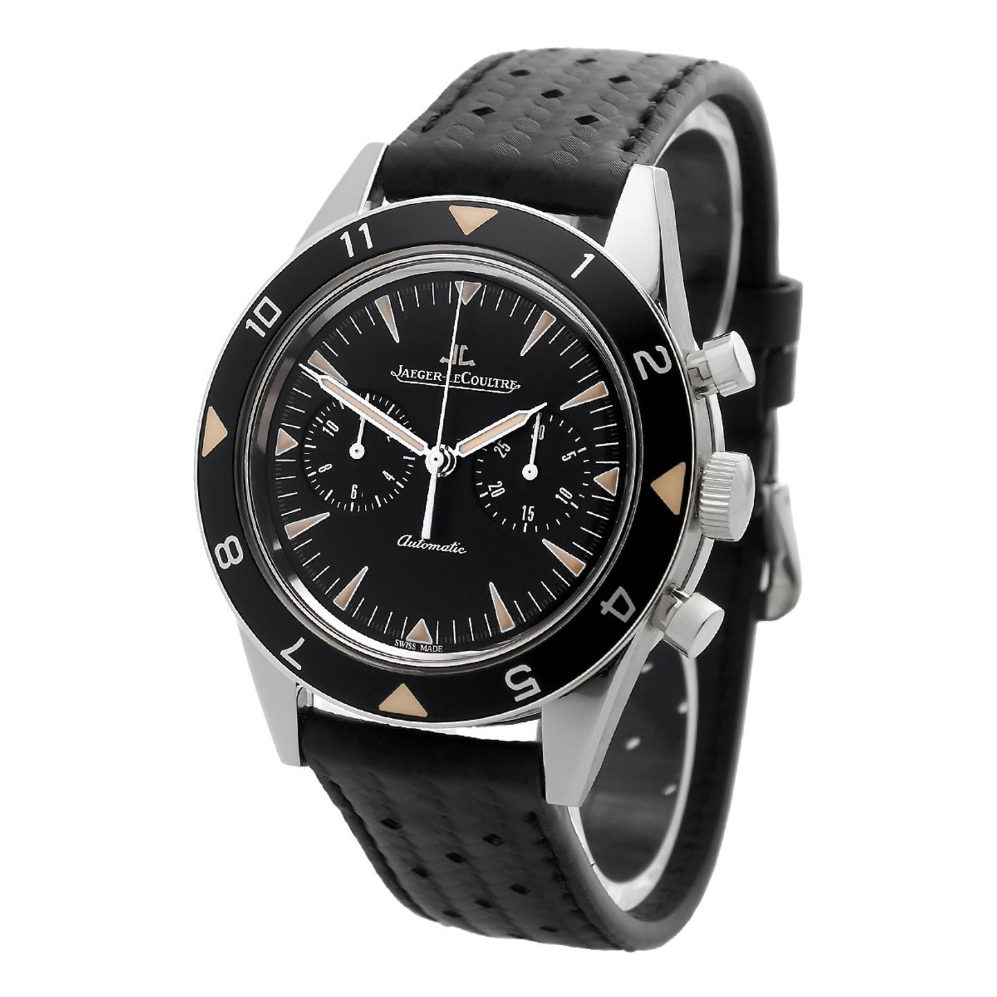 Jaeger-LeCoultre Deep Sea Chronograph Q207857J (2015) - Zwart wijzerplaat 41mm Staal (2/8)