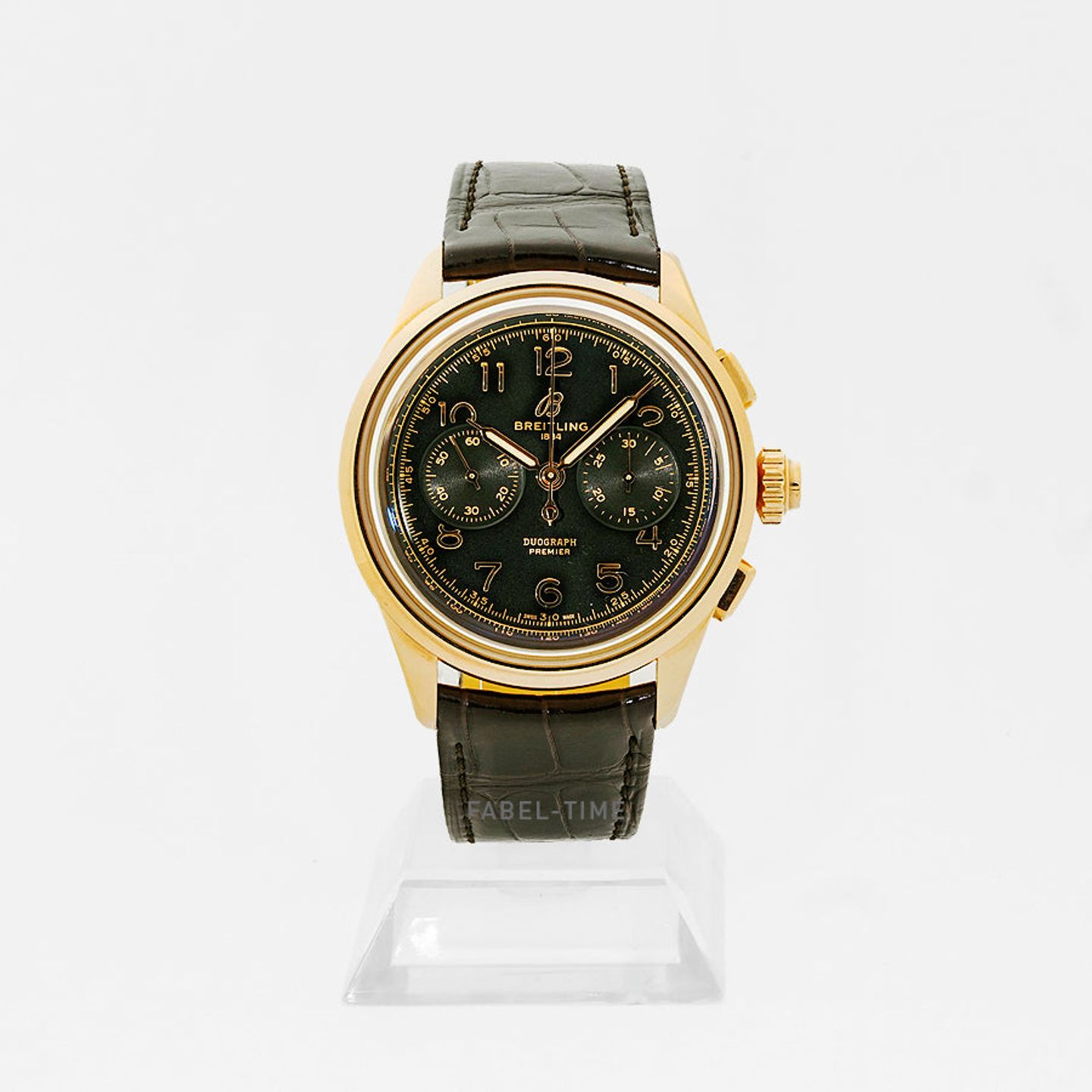 Breitling Duograph RB1510251B1P1 (2026) - Black dial 42 mm Red Gold case (1/1)