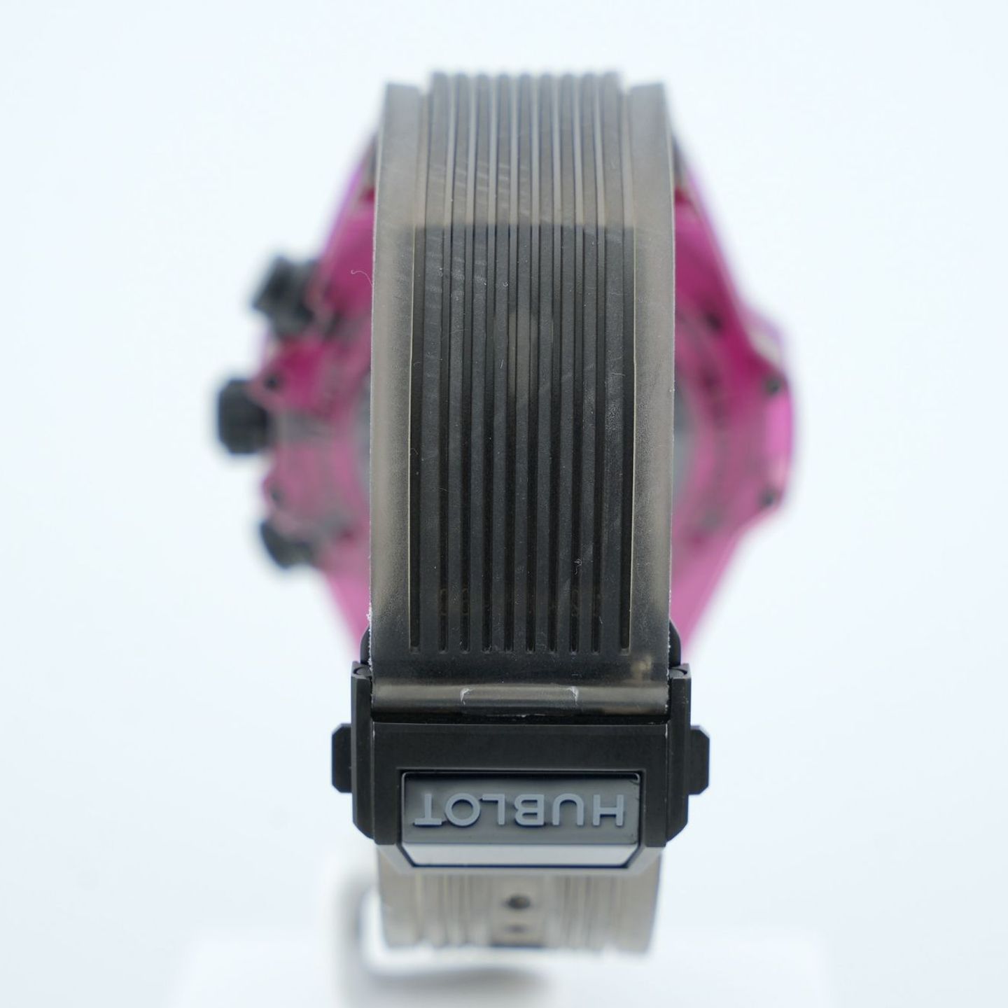 Hublot Big Bang Unico 411.JR.4901.RT (Unknown (random serial)) - Transparent dial 45 mm Plastic case (10/16)