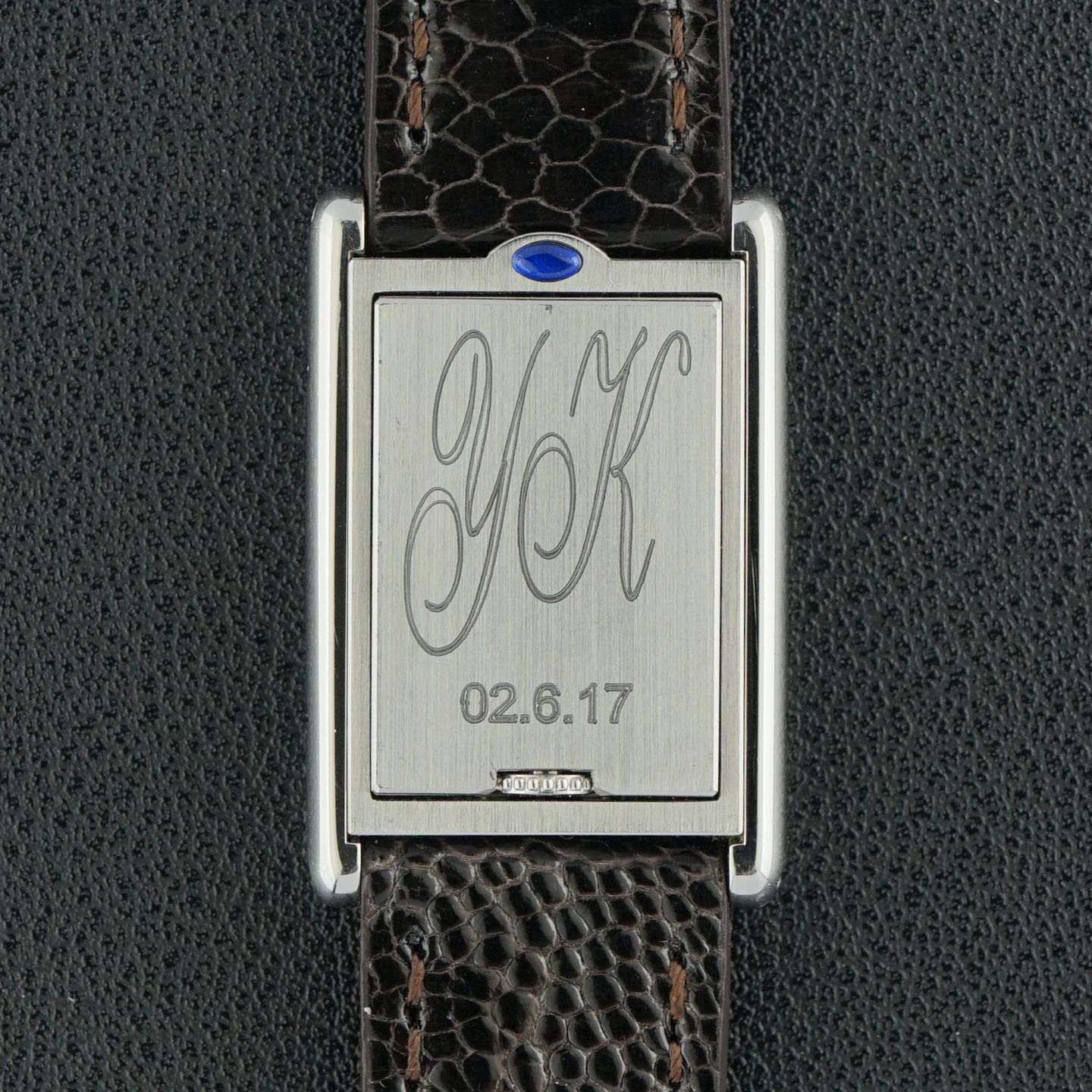 Cartier Tank 2405 (2002) - White dial 24 mm Steel case (4/8)