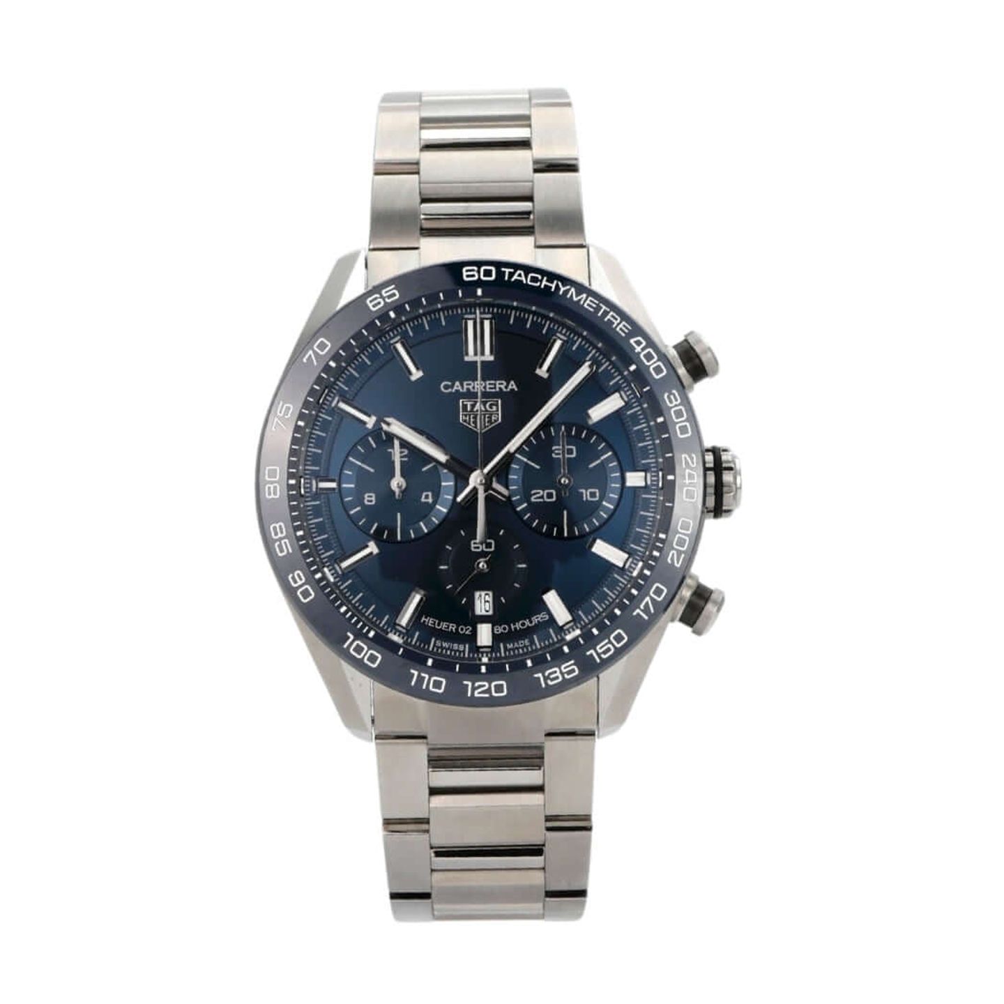 TAG Heuer Carrera CBN2A1A.BA0643 (2025) - Blue dial 44 mm Steel case (2/8)