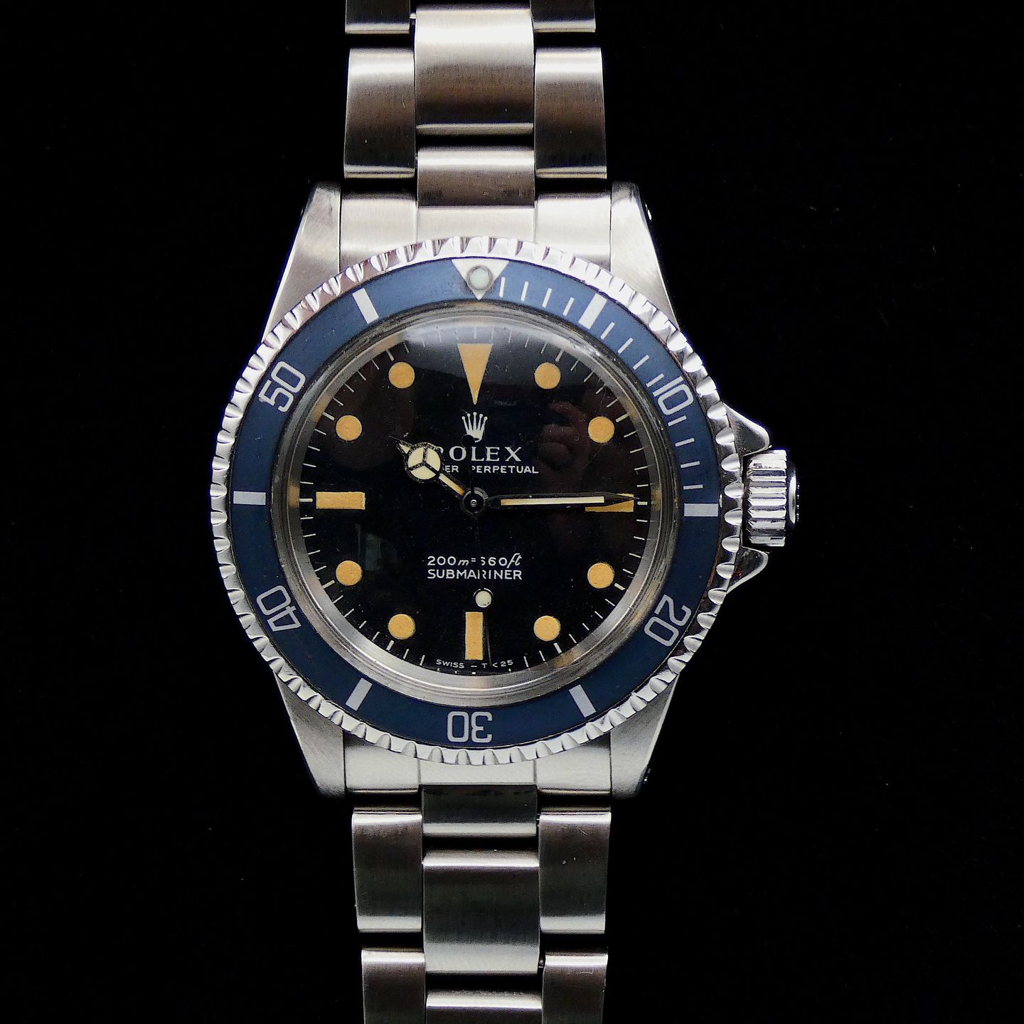 Rolex Submariner No Date 5513 (1969) - Black dial 40 mm Steel case (1/5)