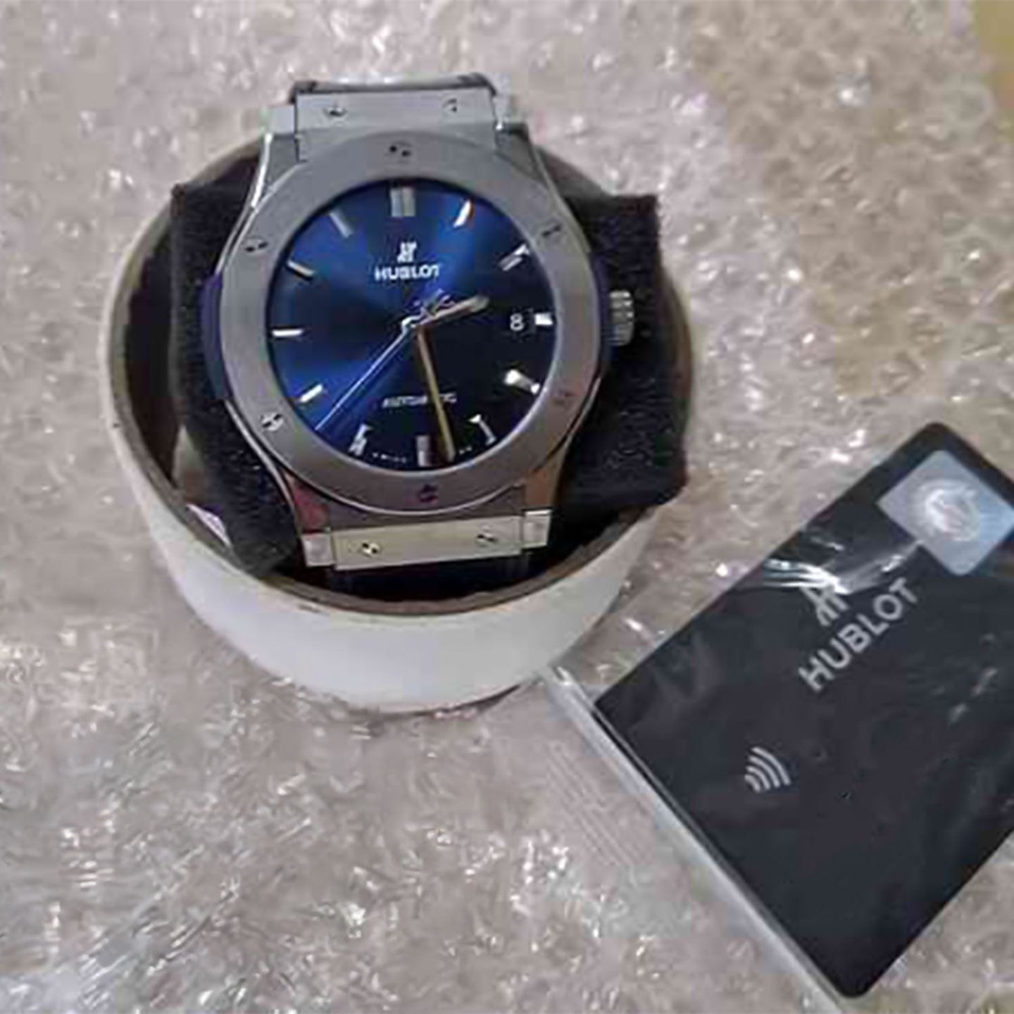 Hublot Classic Fusion Blue 511.NX.7170.LR - (4/4)