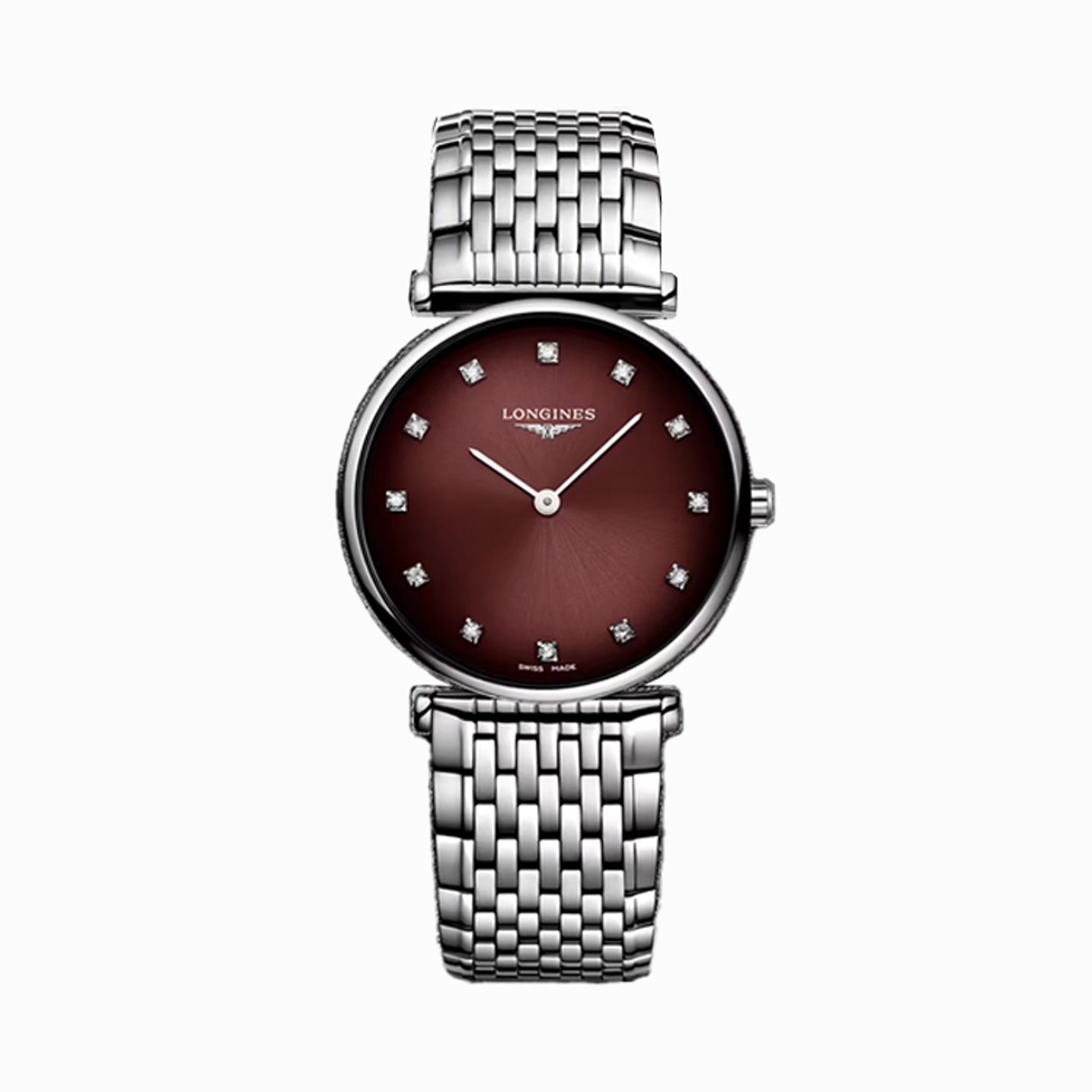 Longines La Grande Classique L4.512.4.91.6 (2025) - Red dial 29 mm Steel case (1/1)