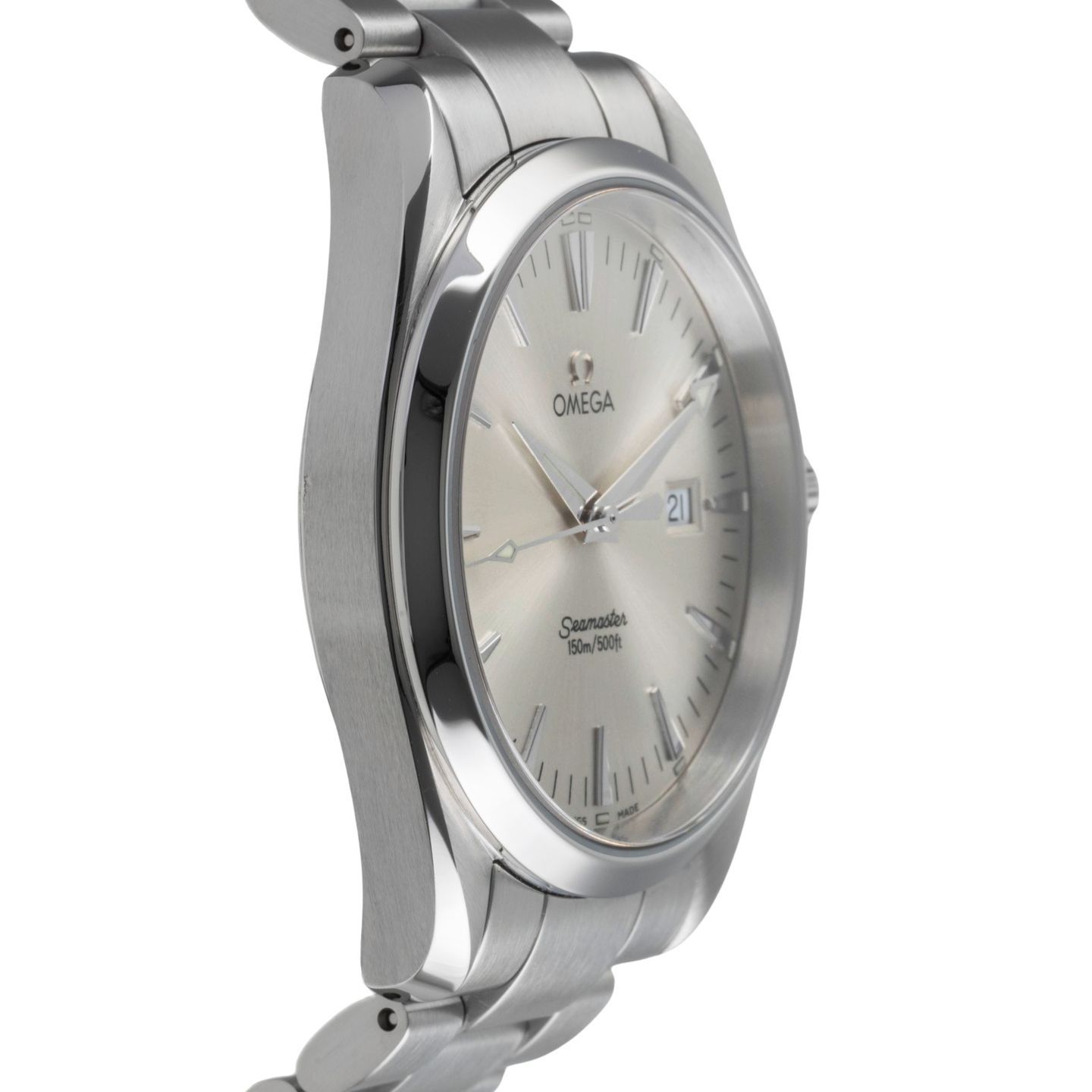 Omega Seamaster Aqua Terra 2517.30.00 (2005) - Silver dial 39 mm Steel case (7/8)