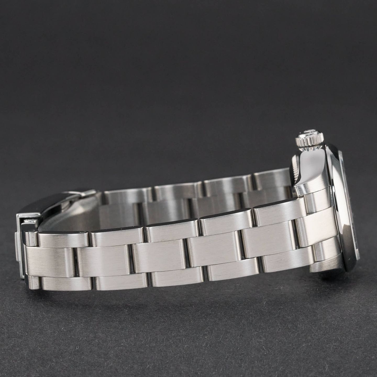 Rolex Oyster Perpetual 26 176200 (2014) - Black dial 26 mm Steel case (6/8)