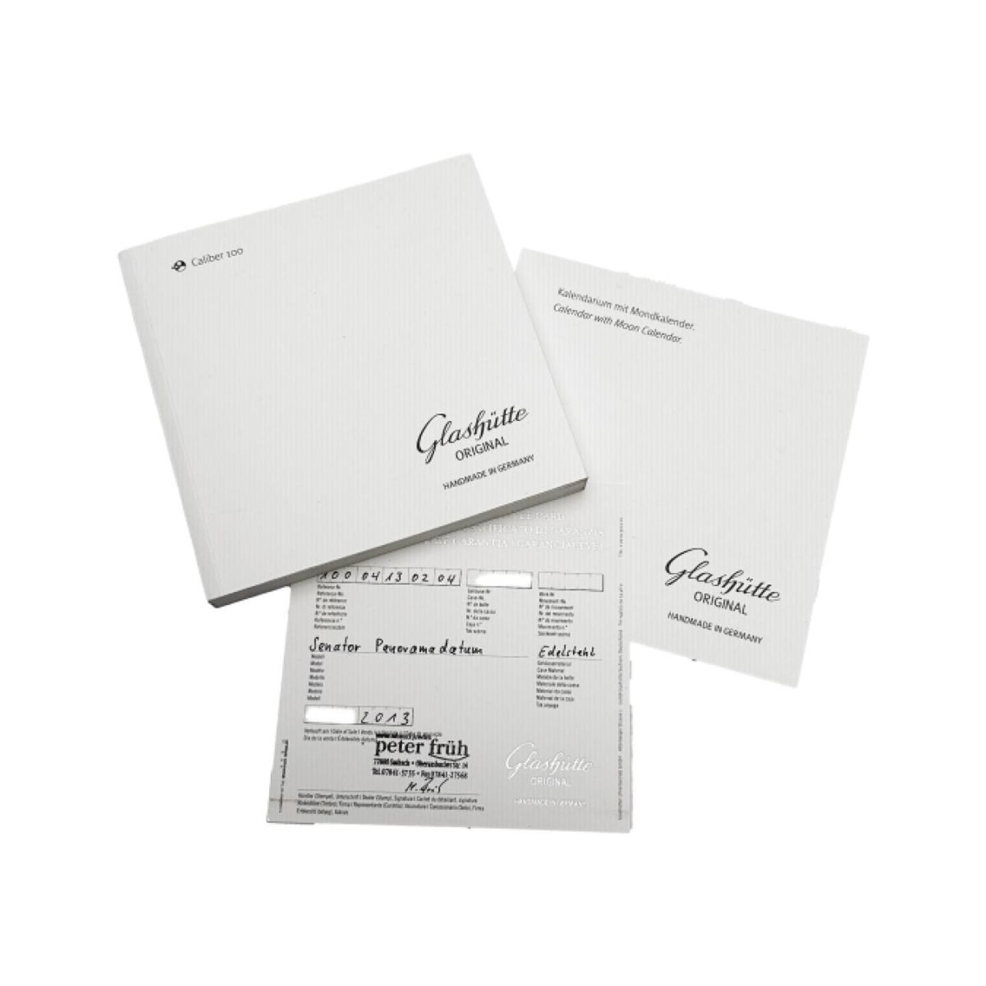 Glashütte Original Senator Panorama Date Moon Phase 100-04-13-02-04 (2013) - Silver dial 41 mm Steel case (3/7)