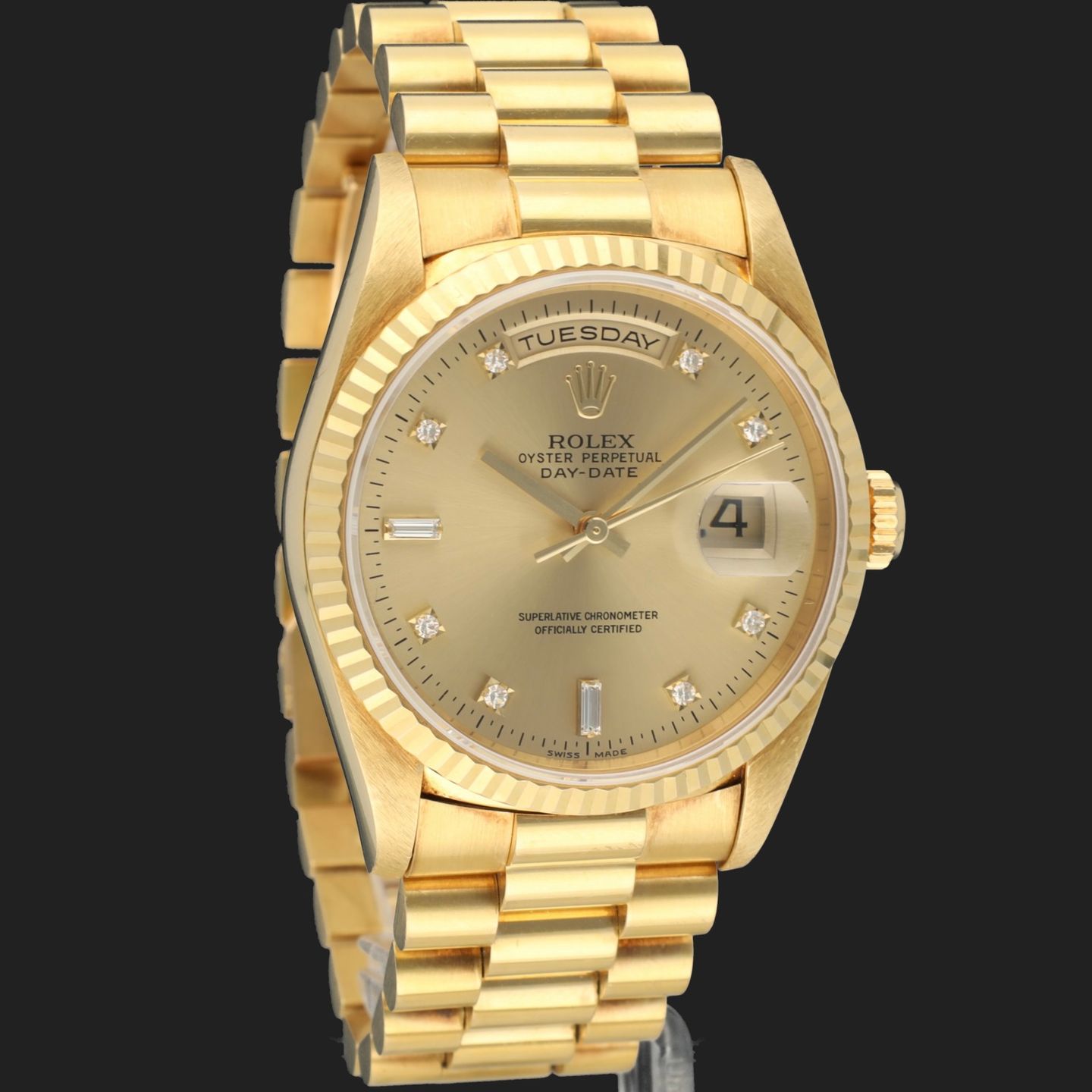 Rolex Day-Date 36 18238 (1998) - 36mm Geelgoud (4/8)