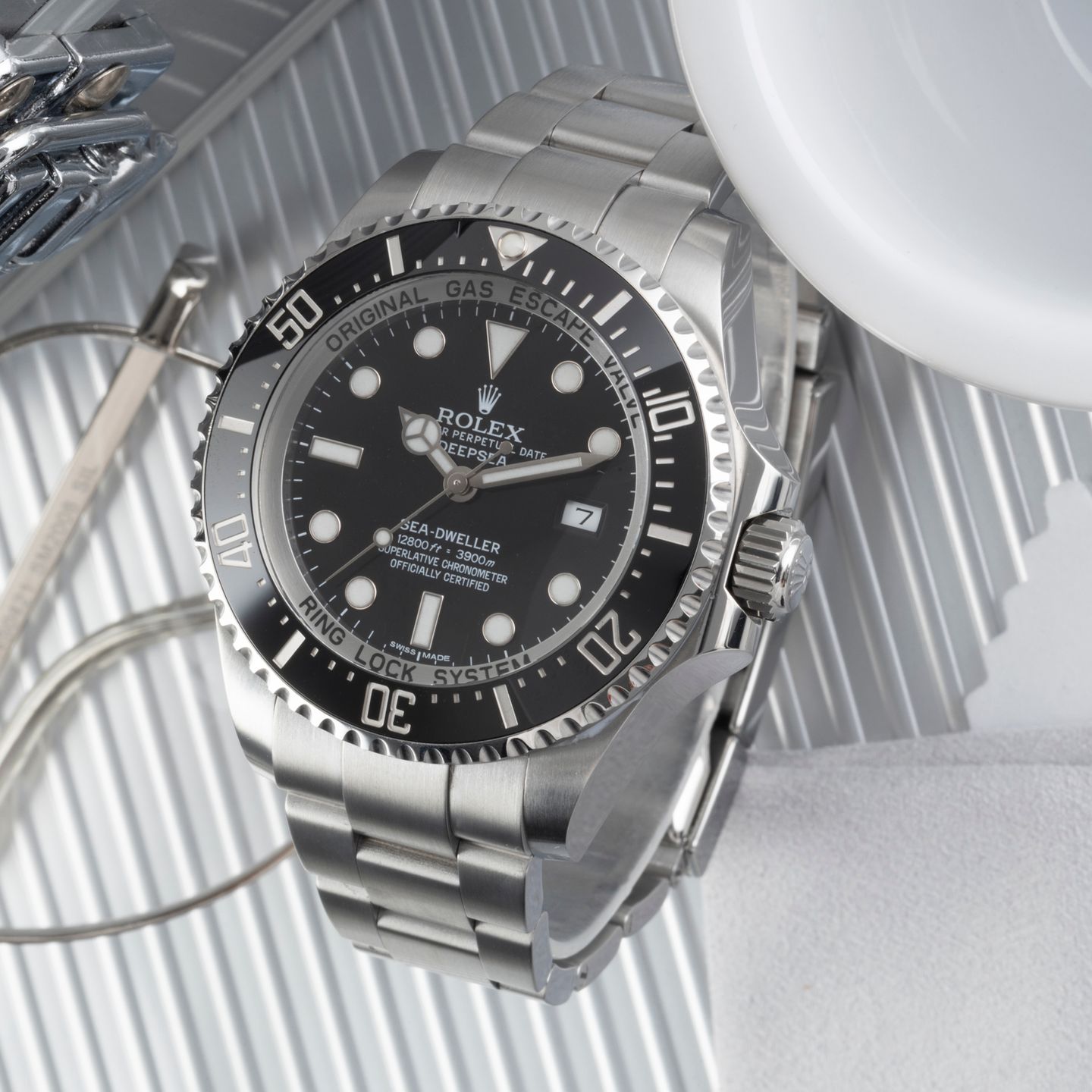 Rolex Sea-Dweller Deepsea 116660 (Onbekend (willekeurig serienummer)) - 44mm Staal (1/8)