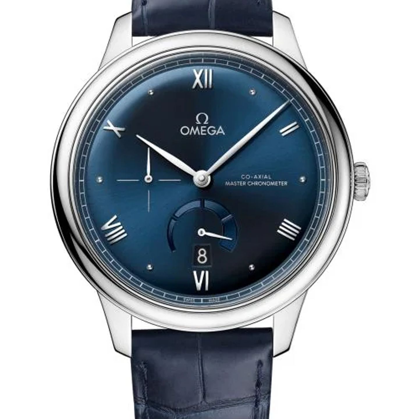 Omega De Ville 434.13.41.21.03.002 (2026) - Blauw wijzerplaat 41mm Staal (1/1)