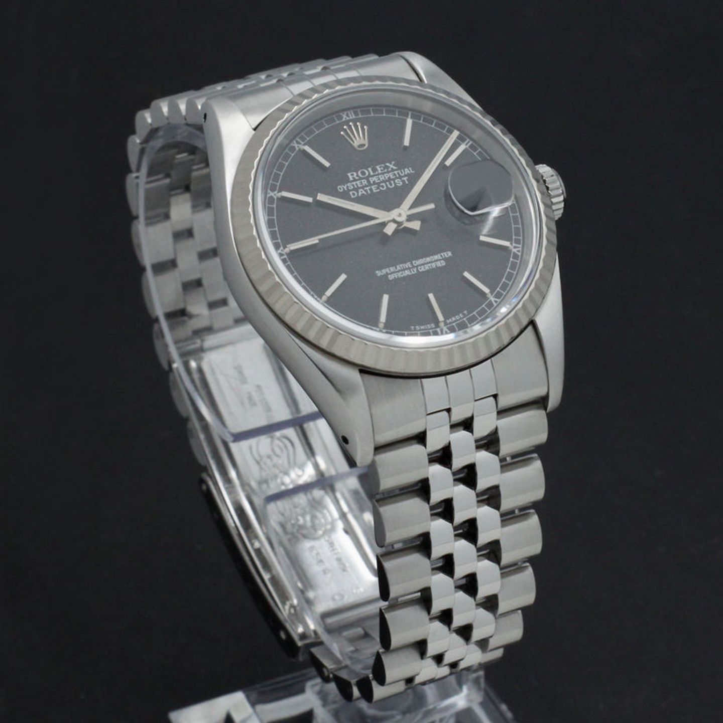 Rolex Datejust 36 16234 (1991) - Zwart wijzerplaat 36mm Staal (5/7)