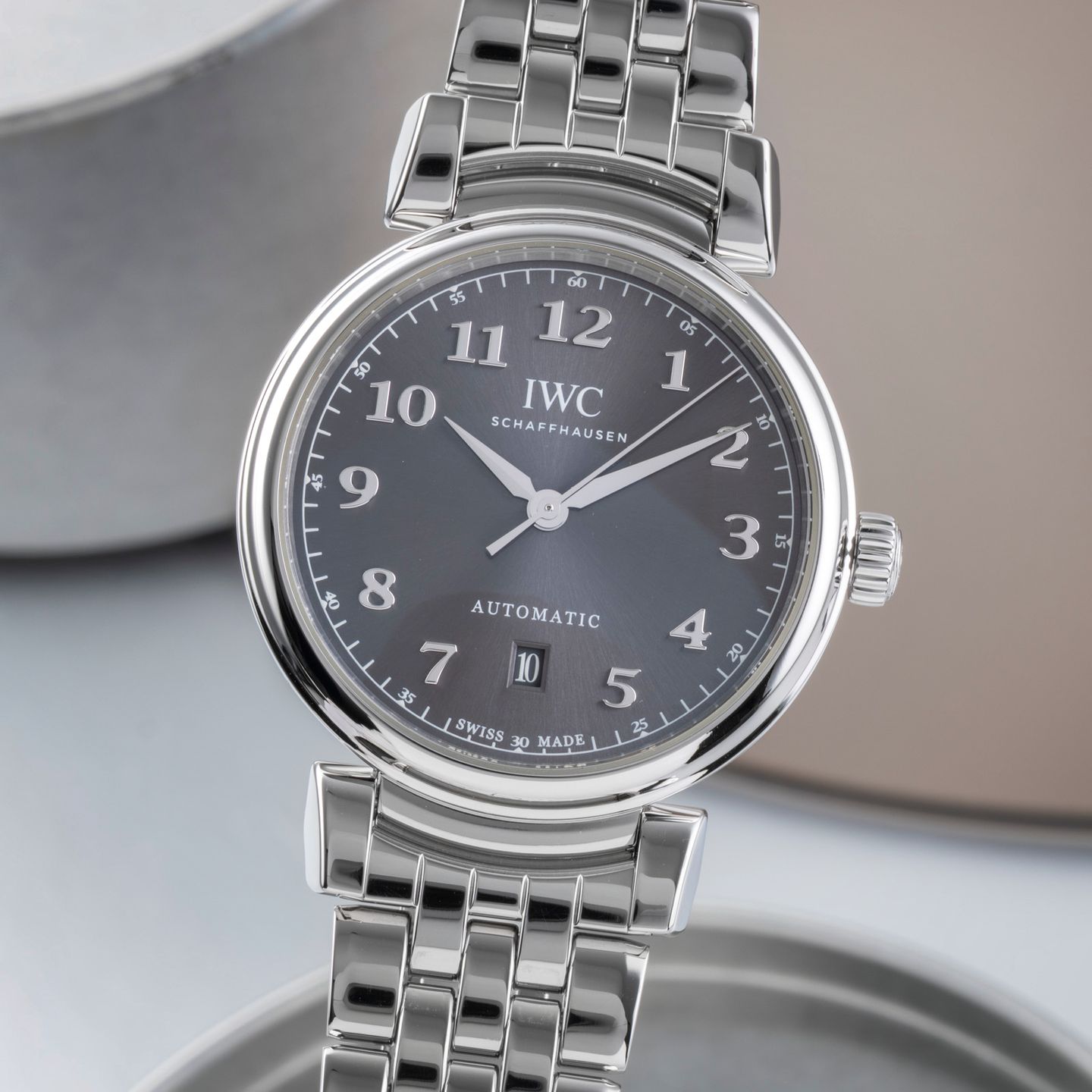 IWC Da Vinci IW356602 (2020) - Grey dial 40 mm Steel case (3/8)