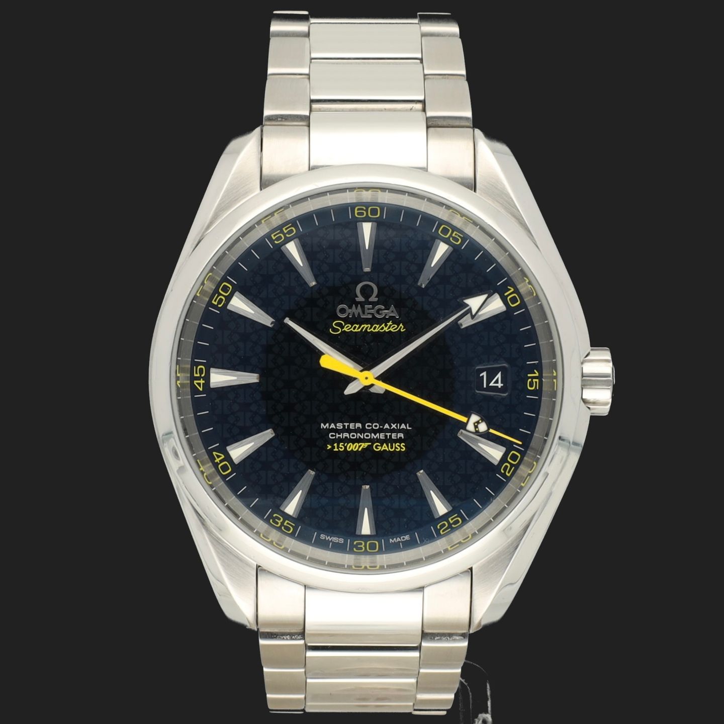 Omega Seamaster Aqua Terra 231.10.42.21.03.004 (2020) - Blue dial 42 mm Steel case (3/8)