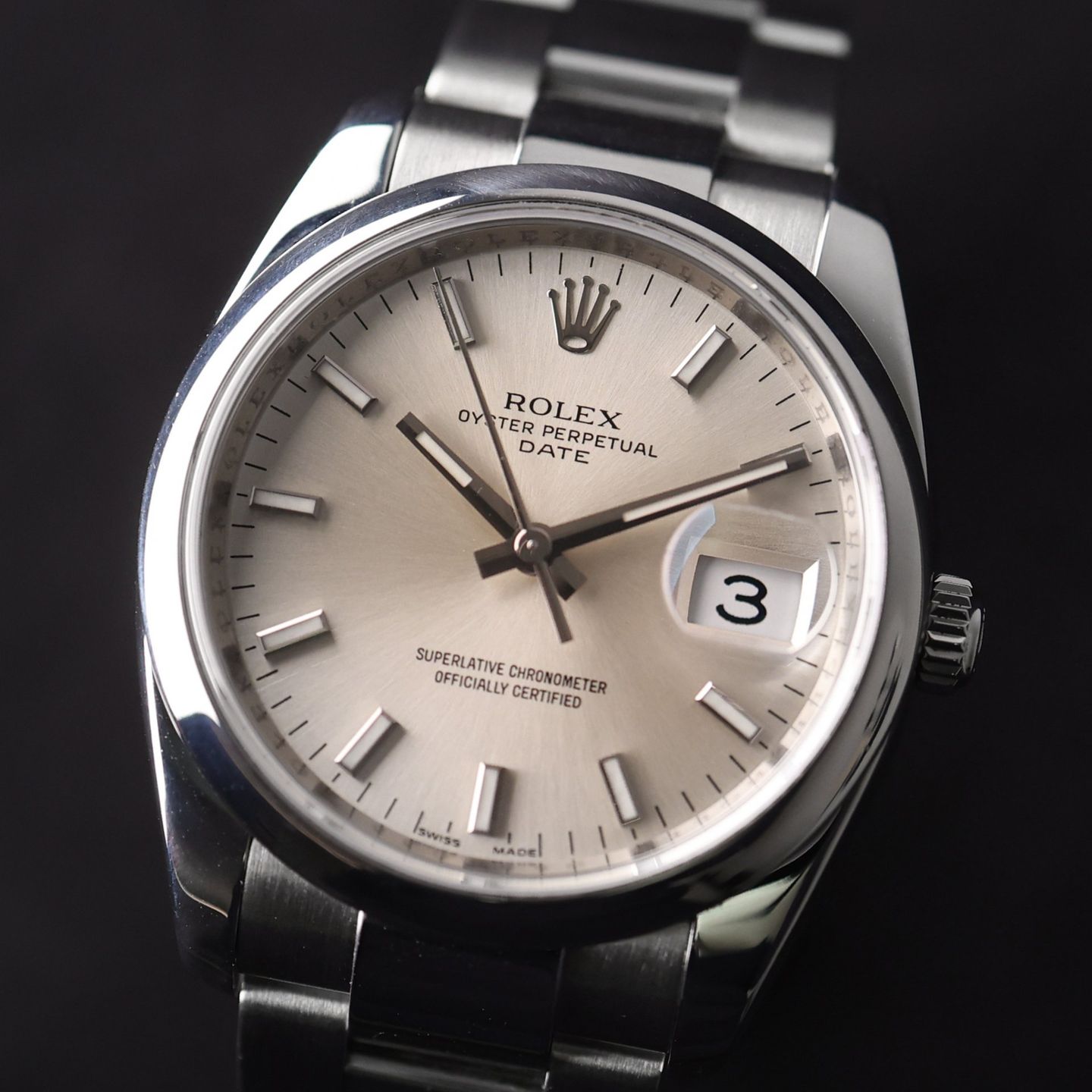 Rolex Oyster Perpetual Date 115200 - (2/3)