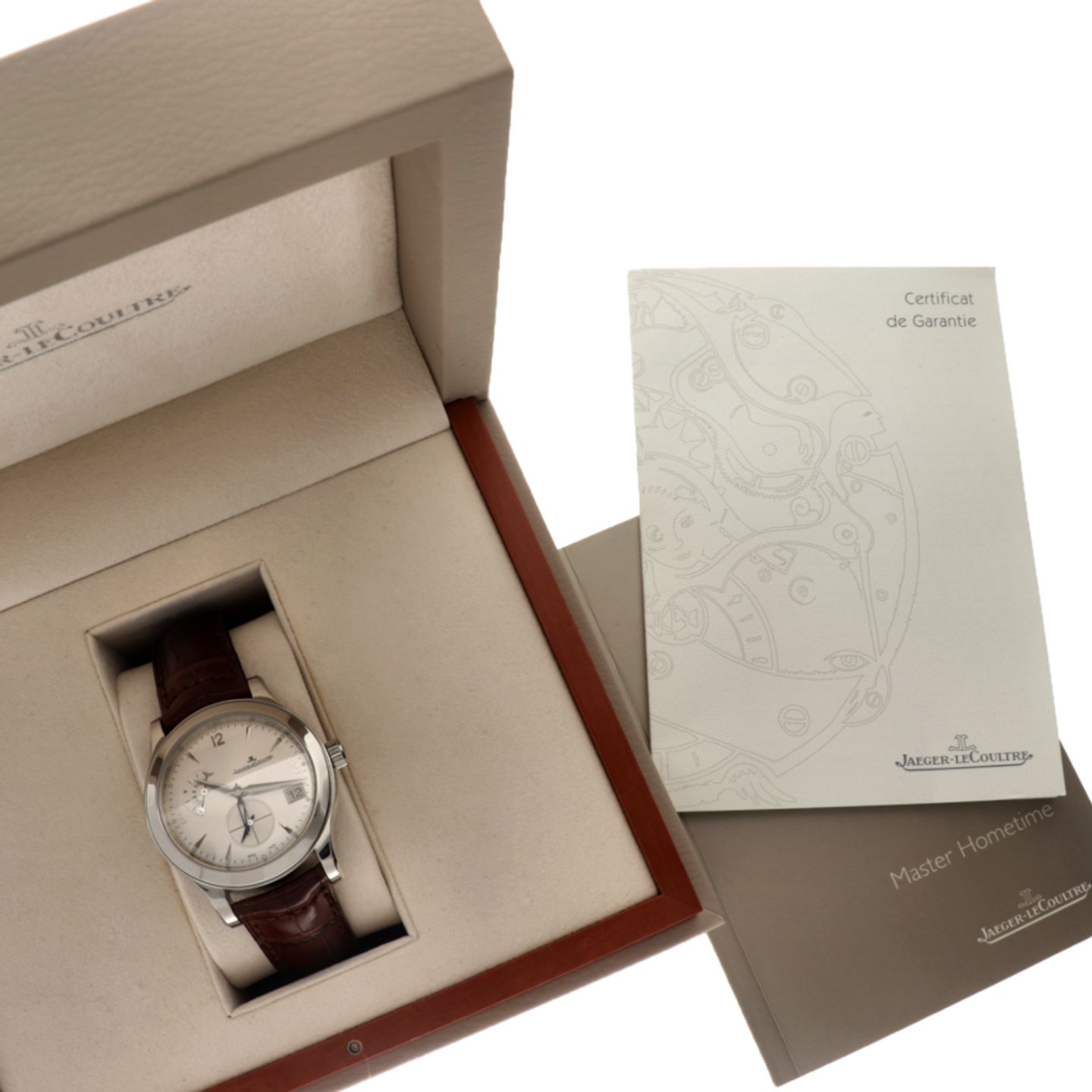 Jaeger-LeCoultre Master Hometime Q1628420 (2008) - Silver dial 42 mm Steel case (6/6)