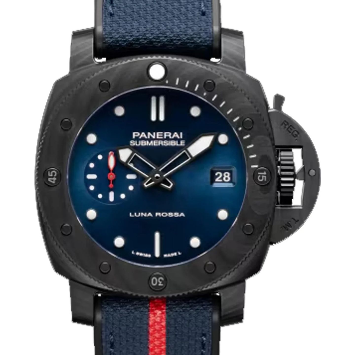 Panerai Submersible PAM01563 (2026) - Blue dial 42 mm Carbon case (1/1)