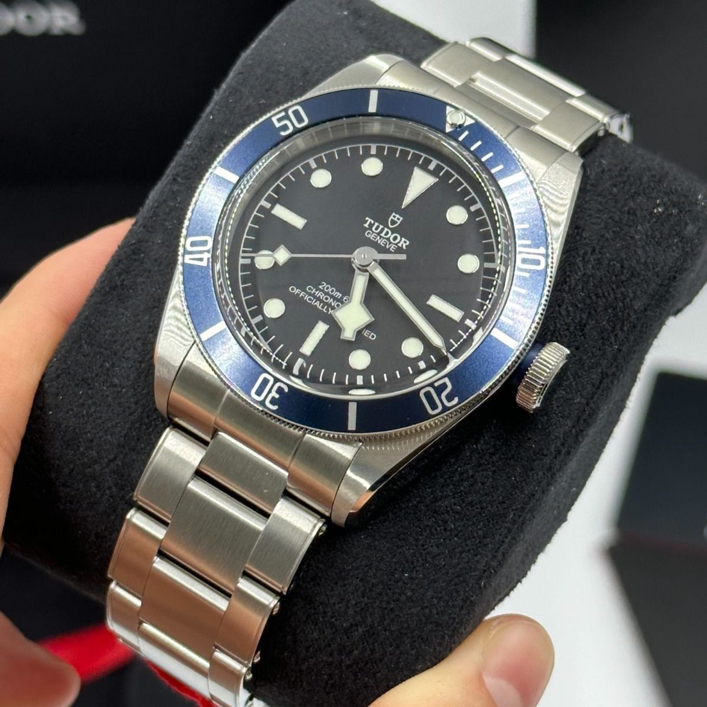 Tudor Black Bay 79230B-0008 (2023) - Zwart wijzerplaat 41mm Staal (3/8)