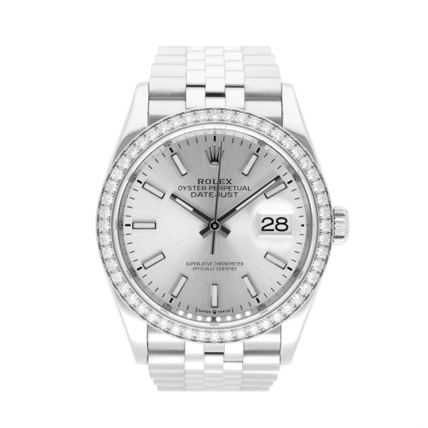 Rolex Datejust 36 126284RBR (2021) - 36mm Staal (1/5)