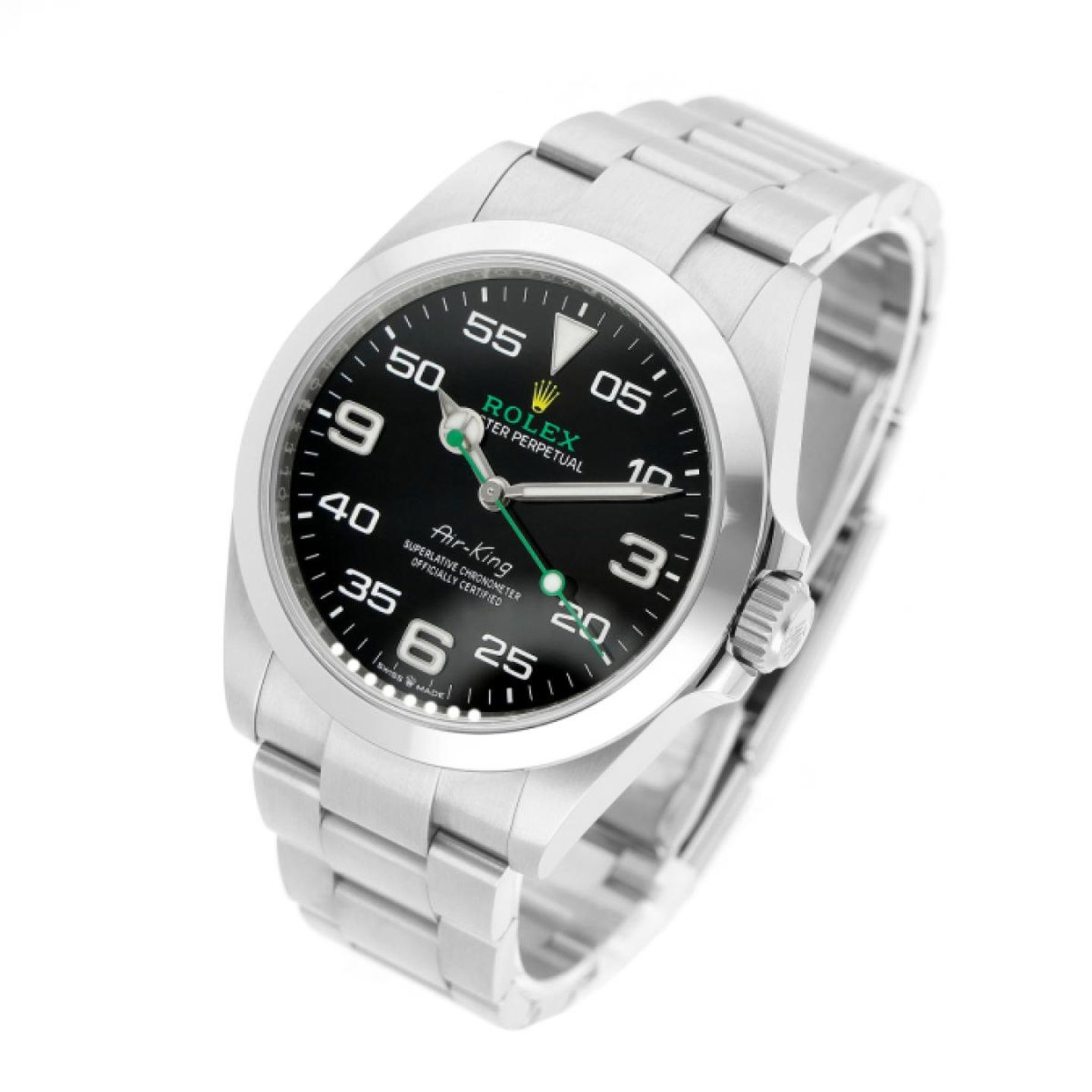 Rolex Air-King 126900 (2026) - Black dial 40 mm Steel case (2/5)