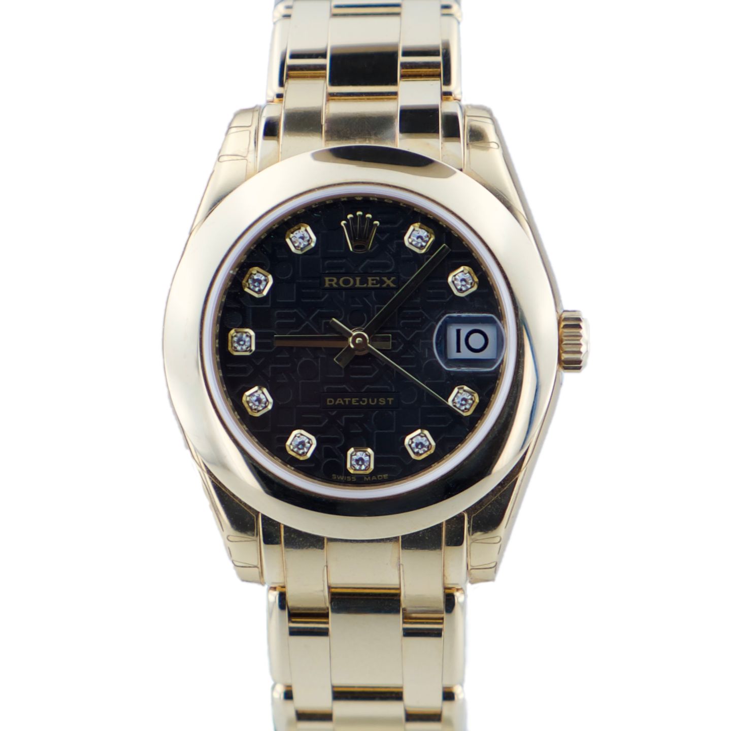 Rolex Datejust 31 81208 (2015) - Black dial 34 mm Yellow Gold case (1/1)