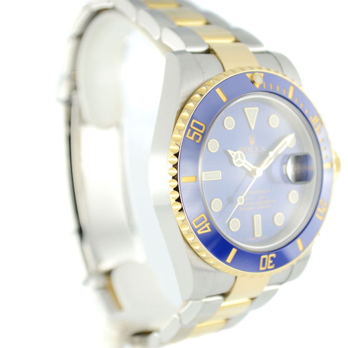 Rolex Submariner Date 116613LB (2017) - Blue dial 40 mm Gold/Steel case (5/6)