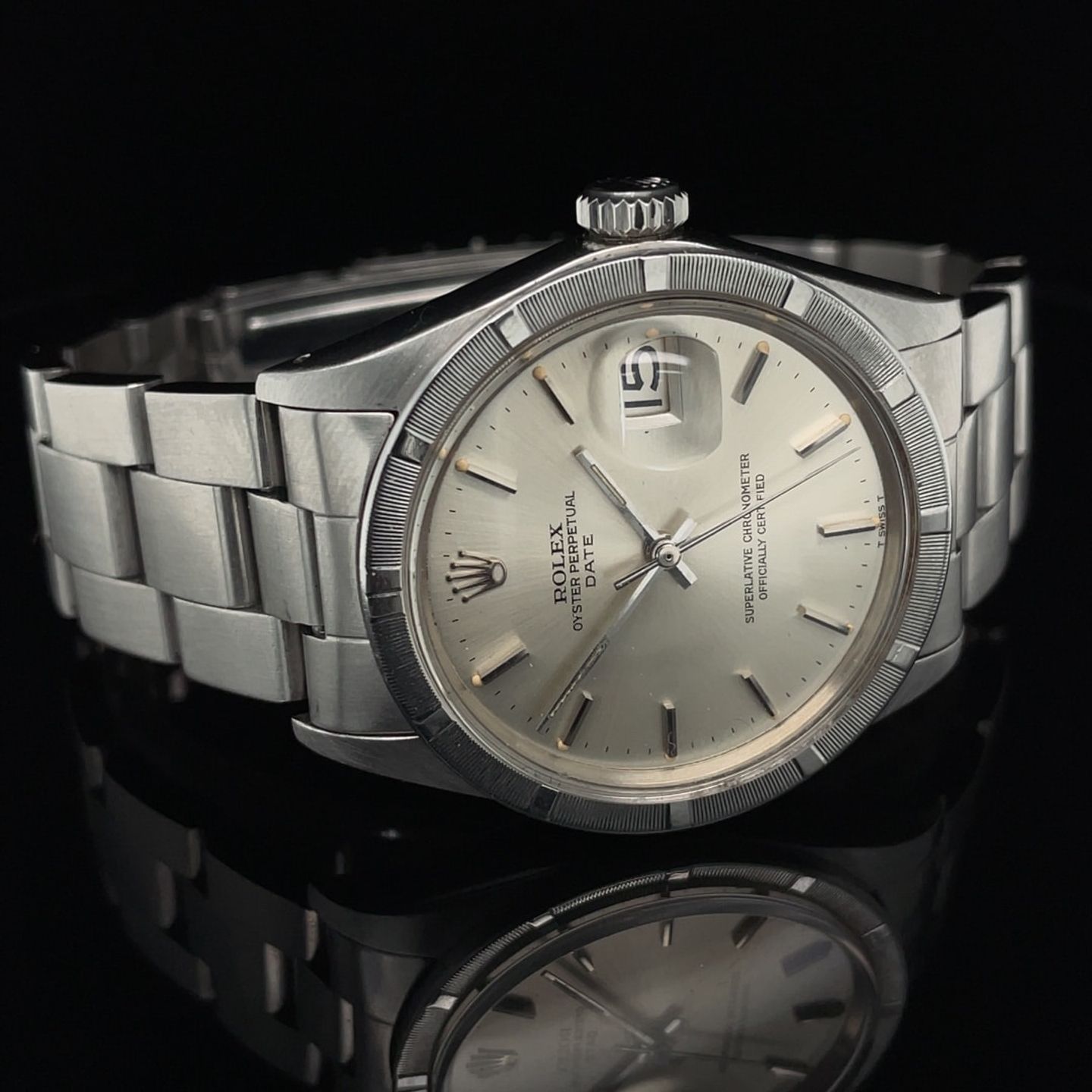 Rolex Oyster Perpetual Date 1501 (1970) - 34 mm Steel case (2/8)